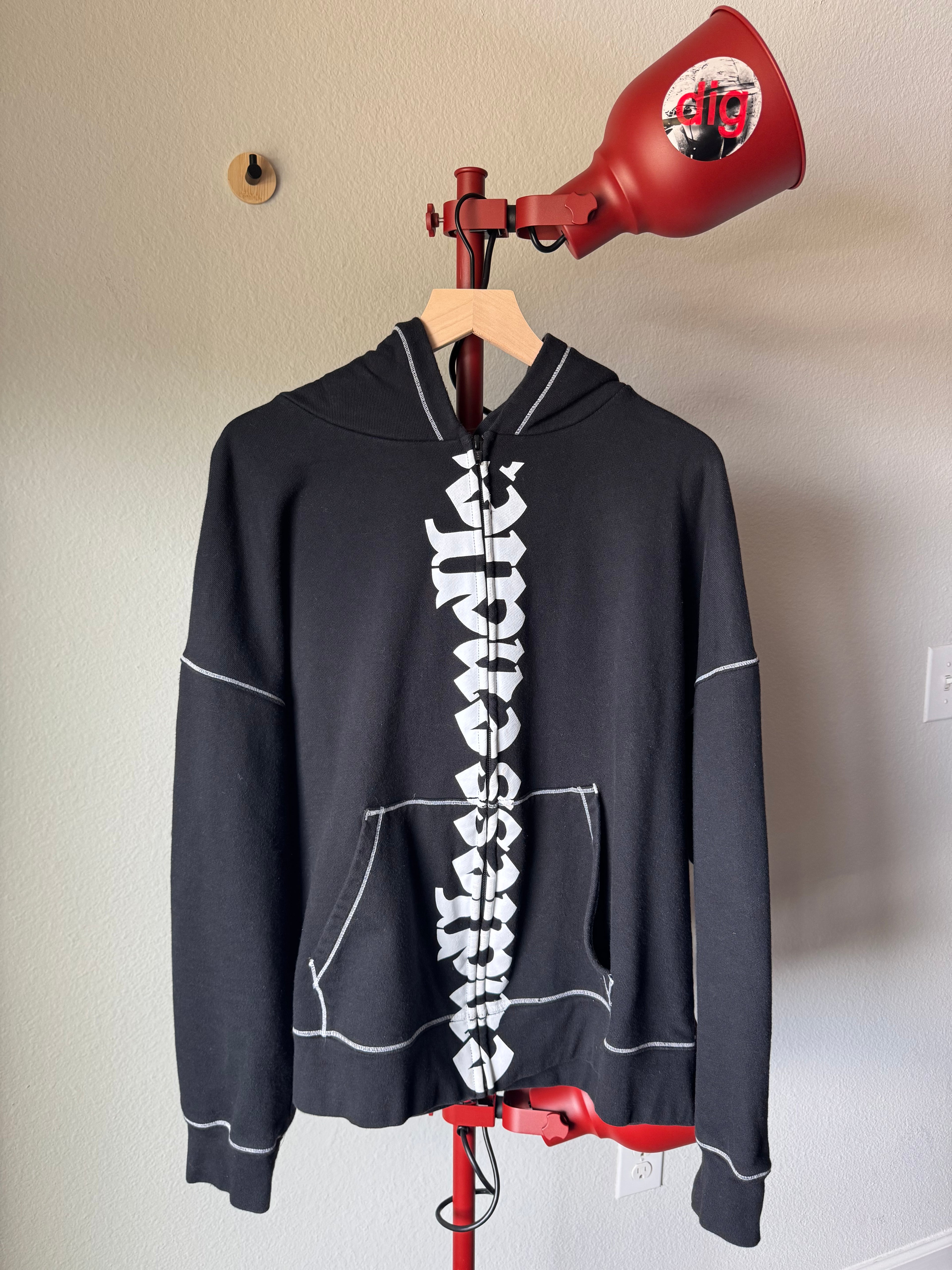 Endless Denim Zip Up Spell Hoodie CPFM Complex Con Exclusive XL