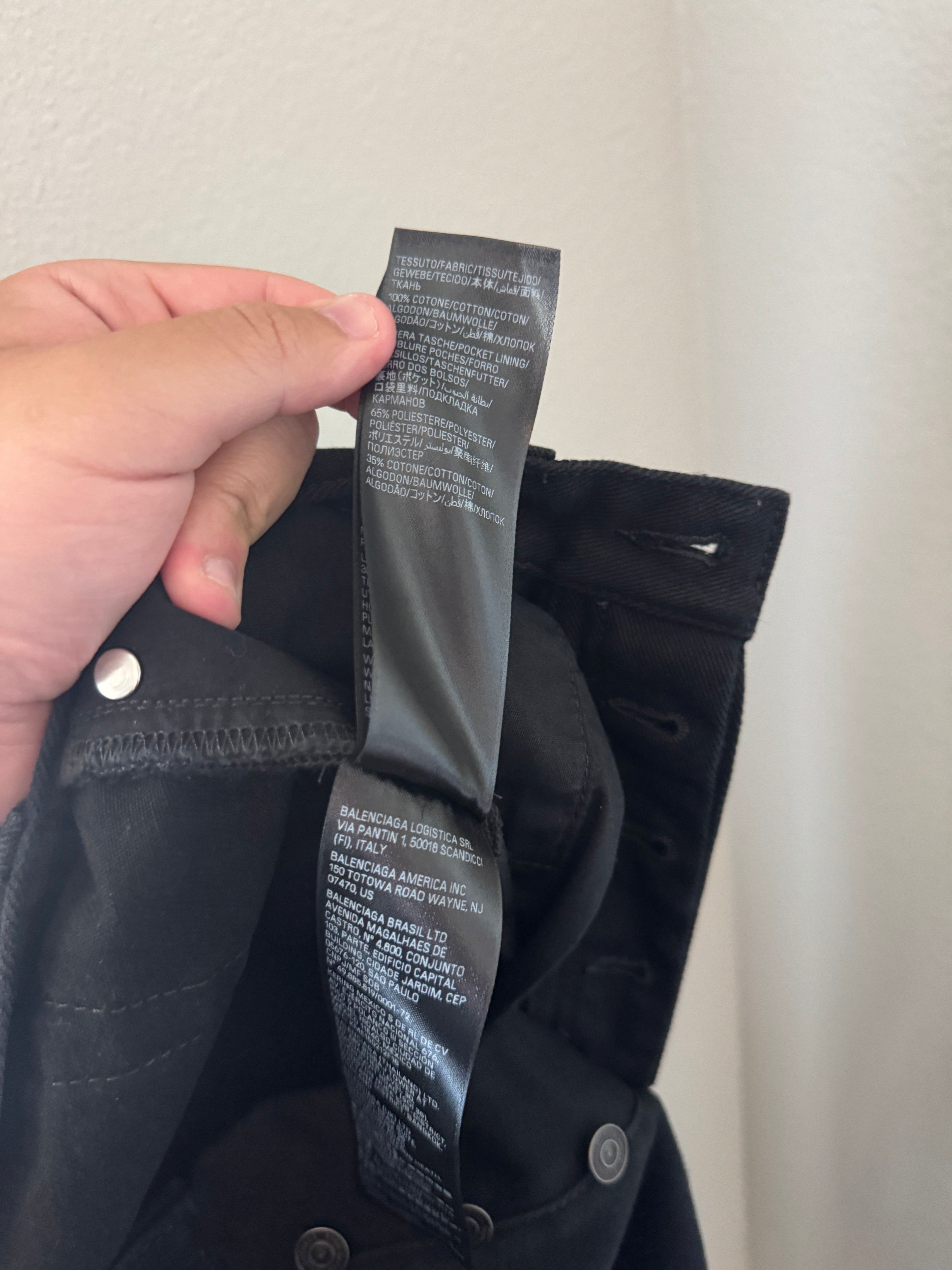 Balenciaga Garde Robe Flared Denim 32