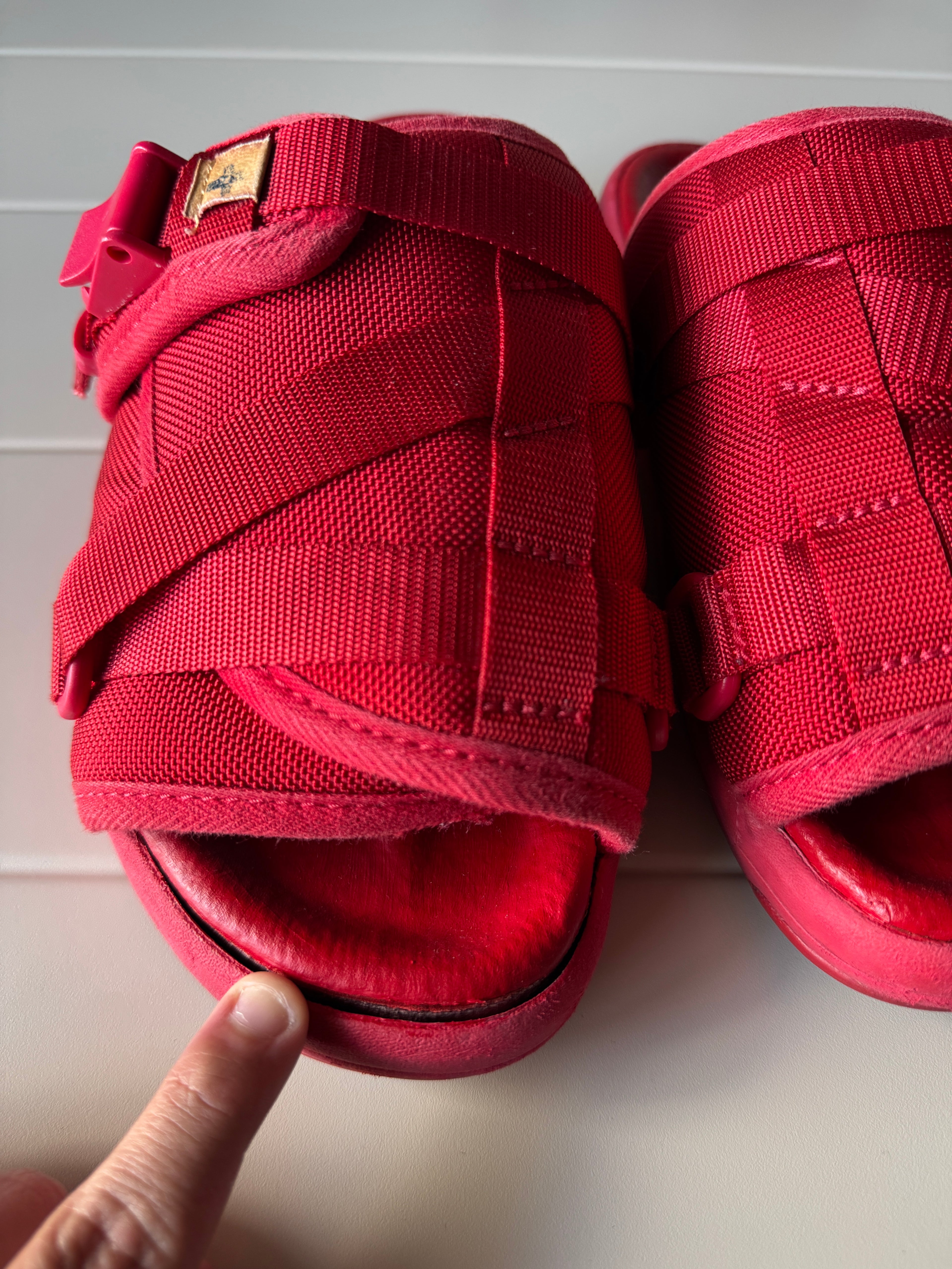 Visvim Christo Red Sandals L