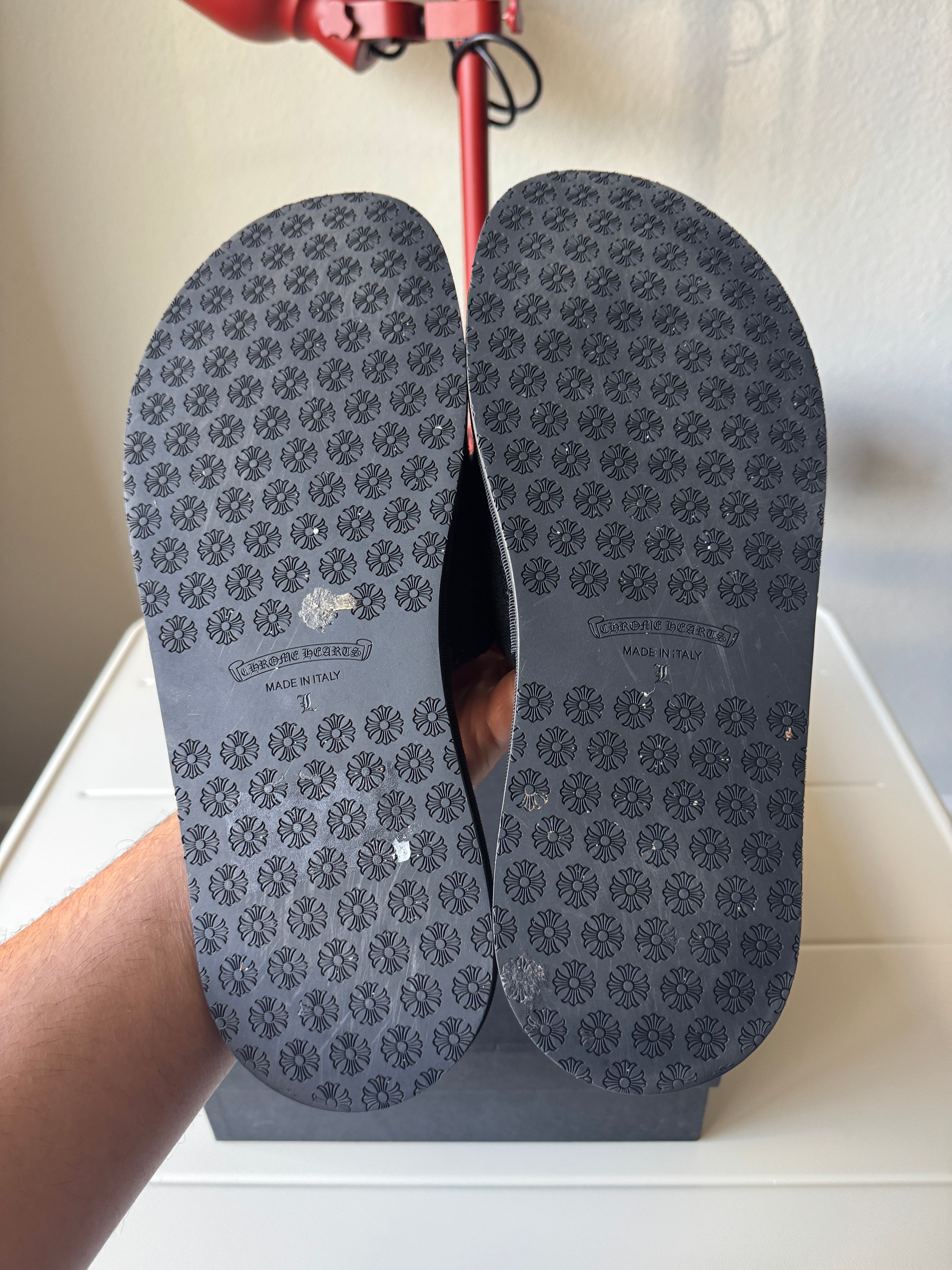Chrome hearts Hotel Slippers L