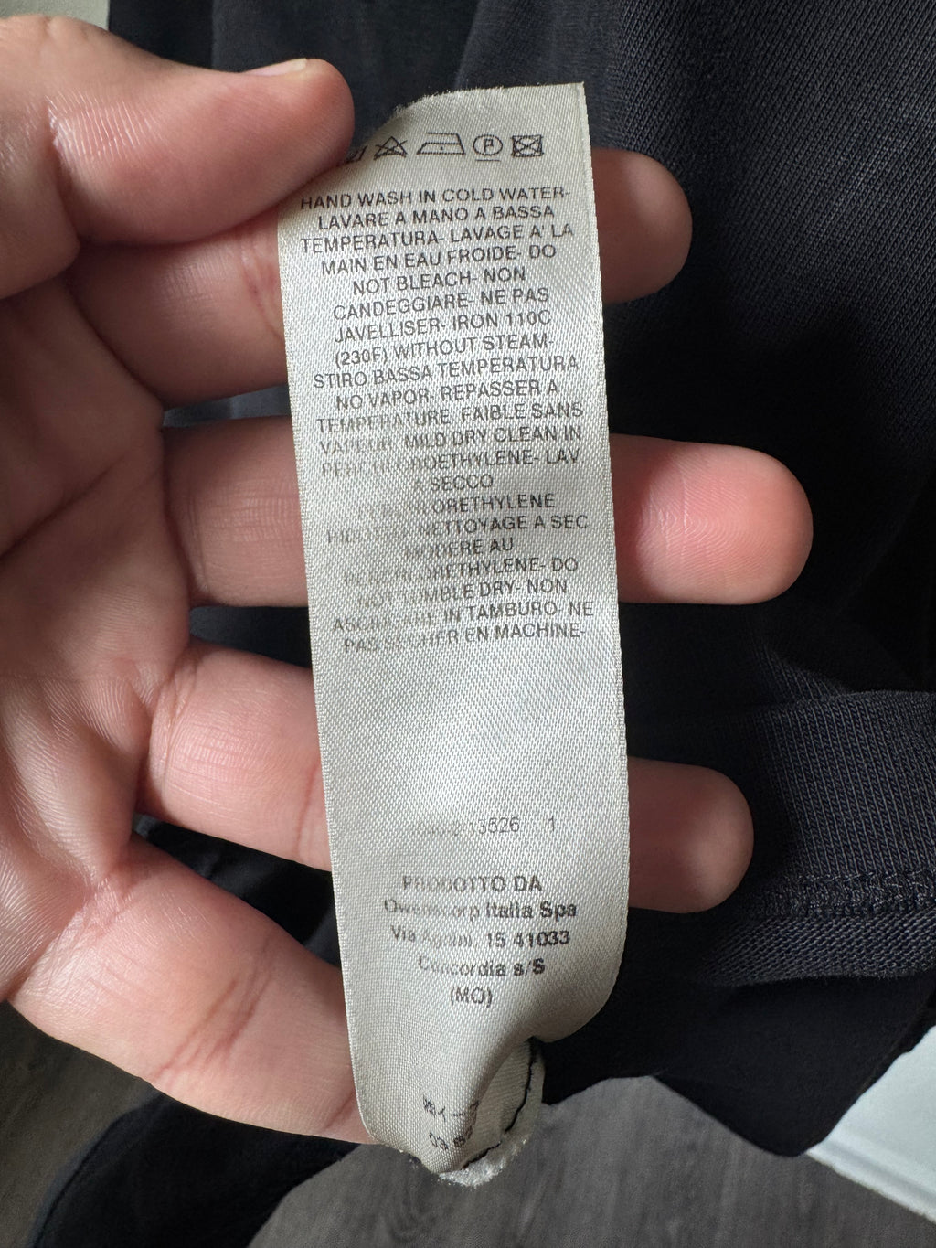 Rick Owens Long Hoodie M