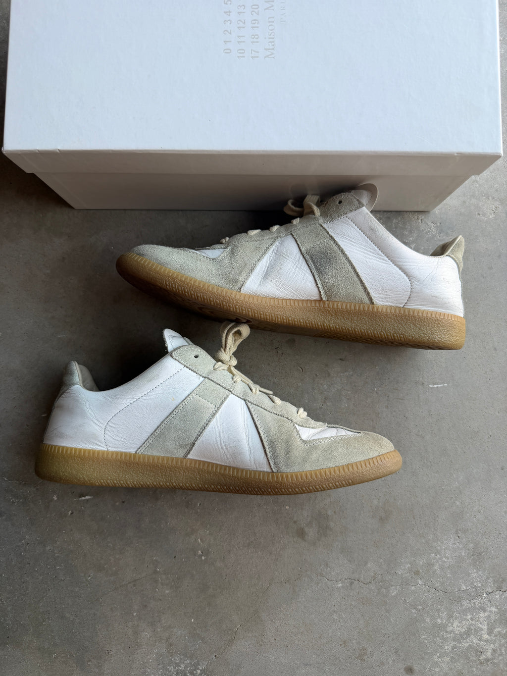 Maison Margiela White Gum Gats 43/10