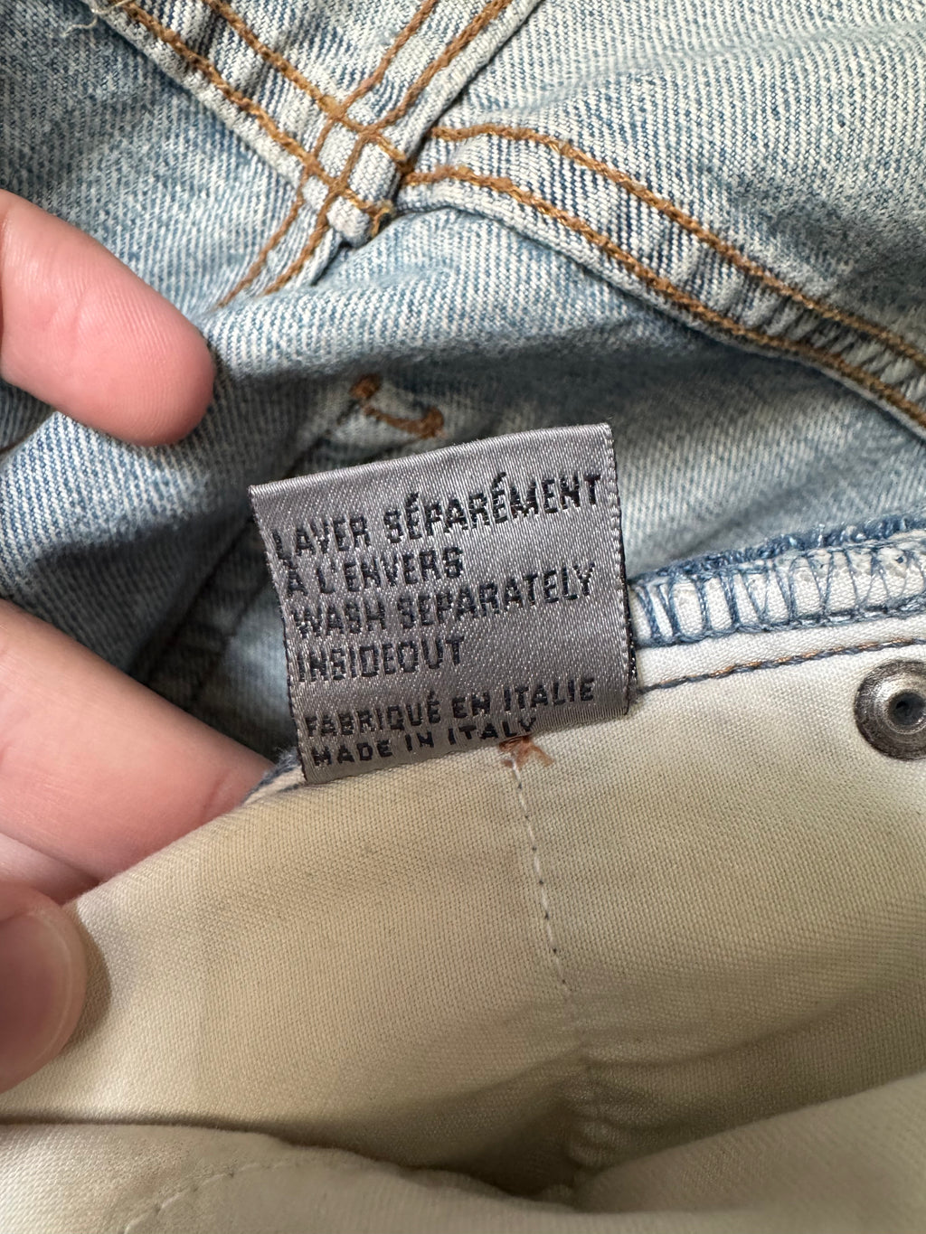 Dior Homme SS/06 Crash Denim