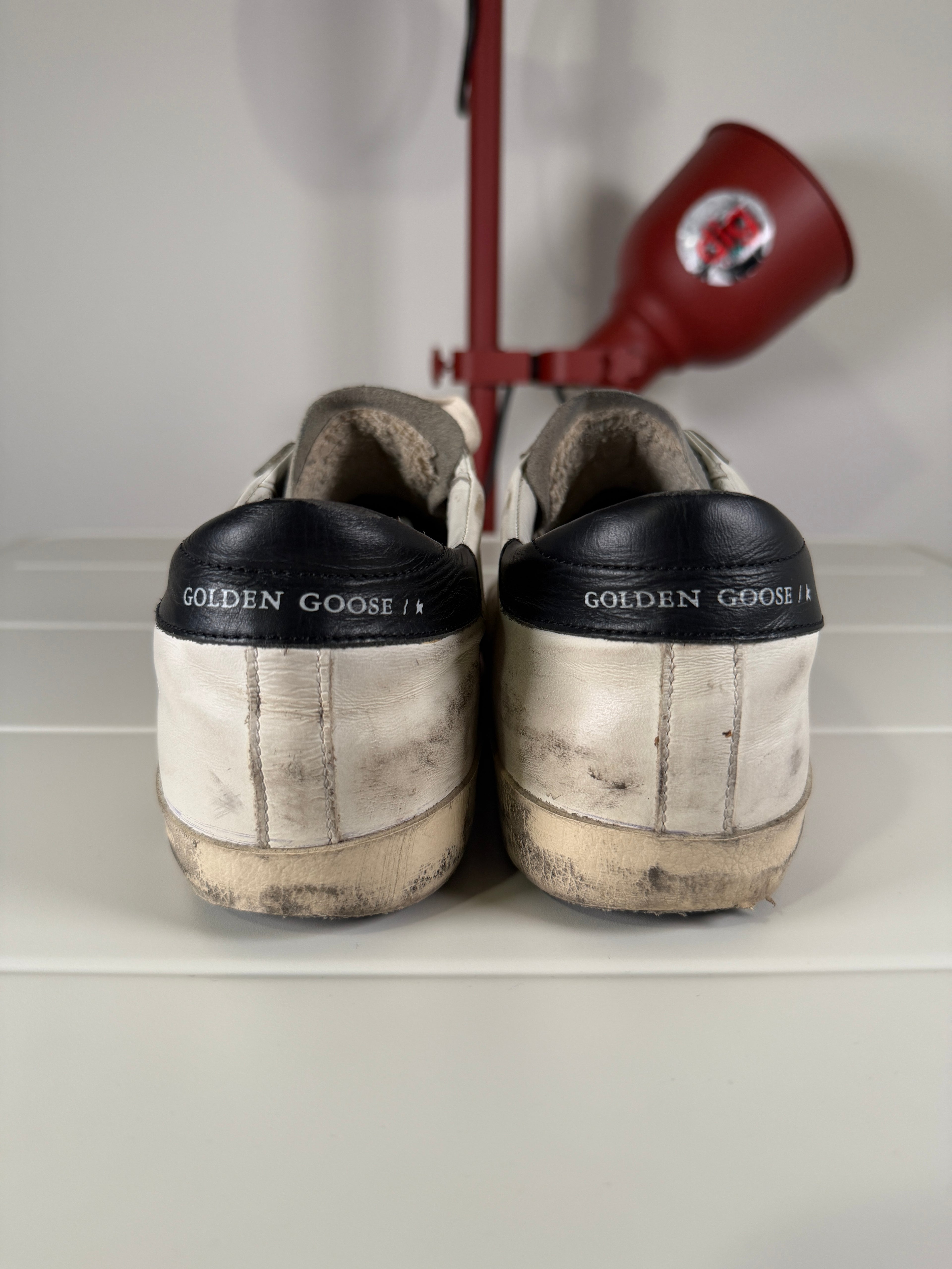 Golden Goose White Superstars 42/9