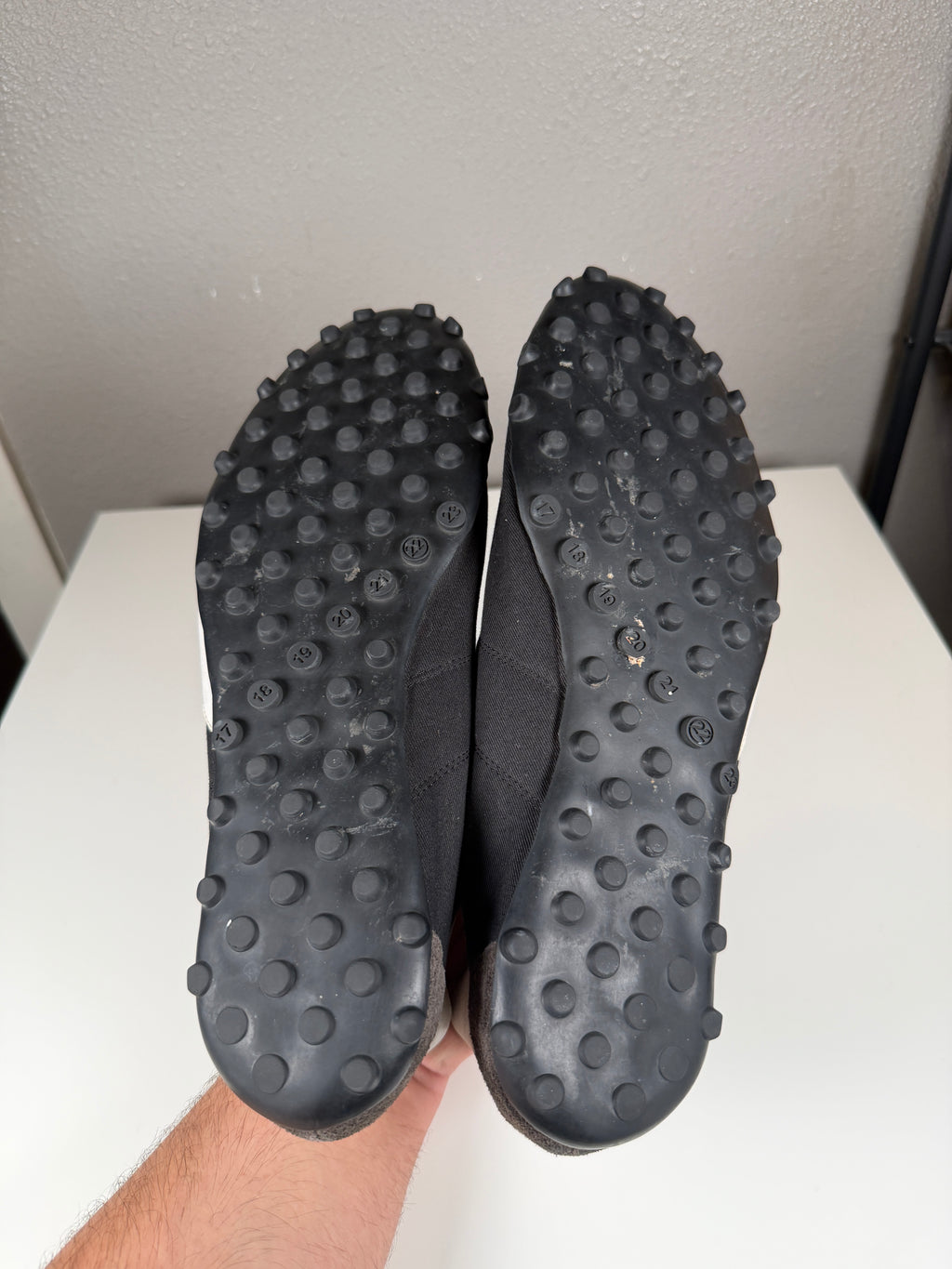 Maison Margiela Black Canvas Sprinter 44/11