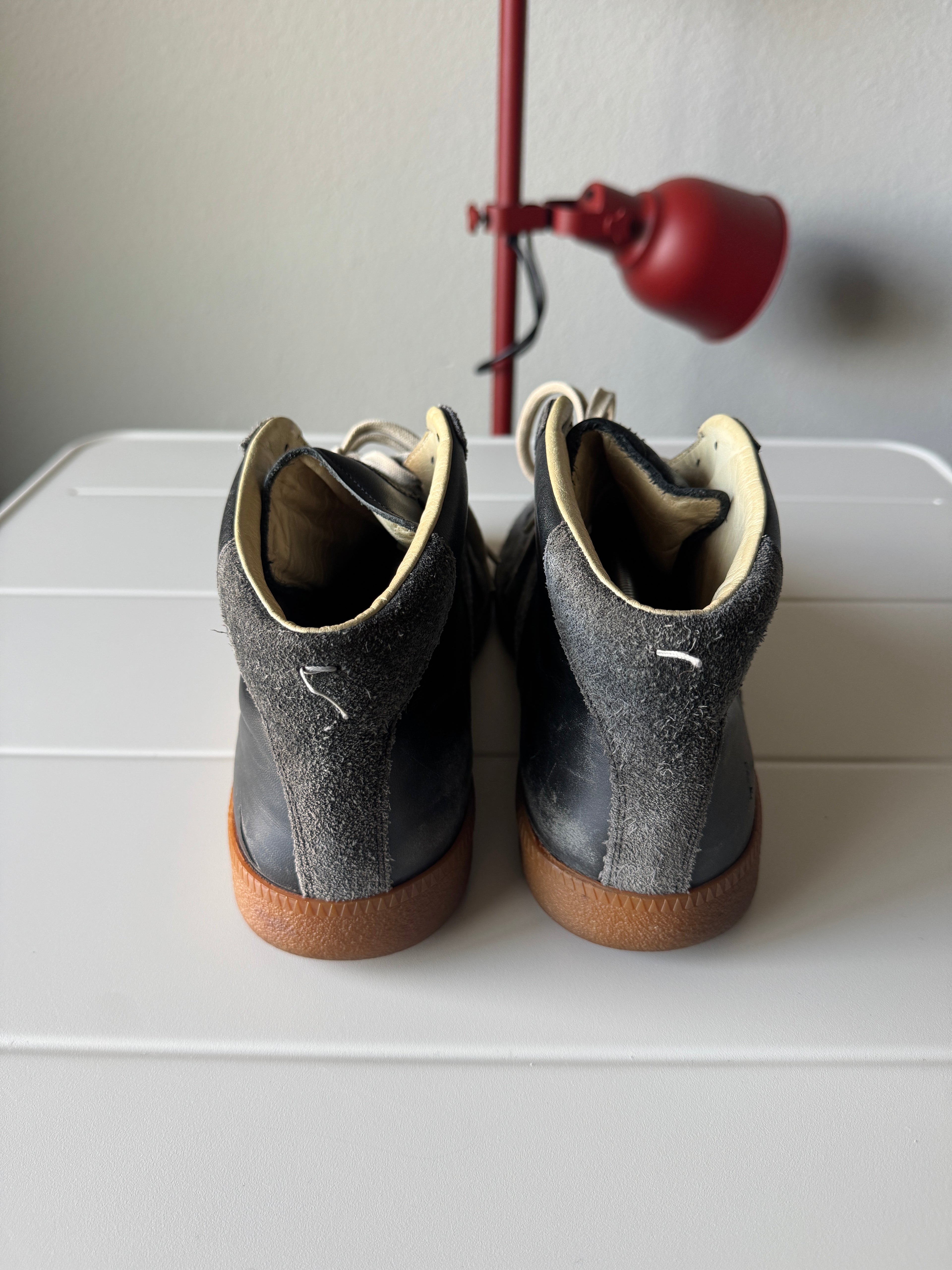 Maison Margiela Black Gum High Gats 46/13