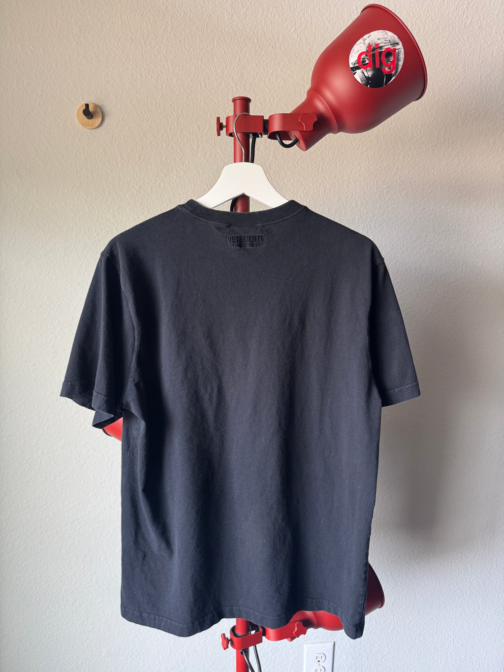 Vetements FW/19 Worlds Best Dad/China Tourist Tee L