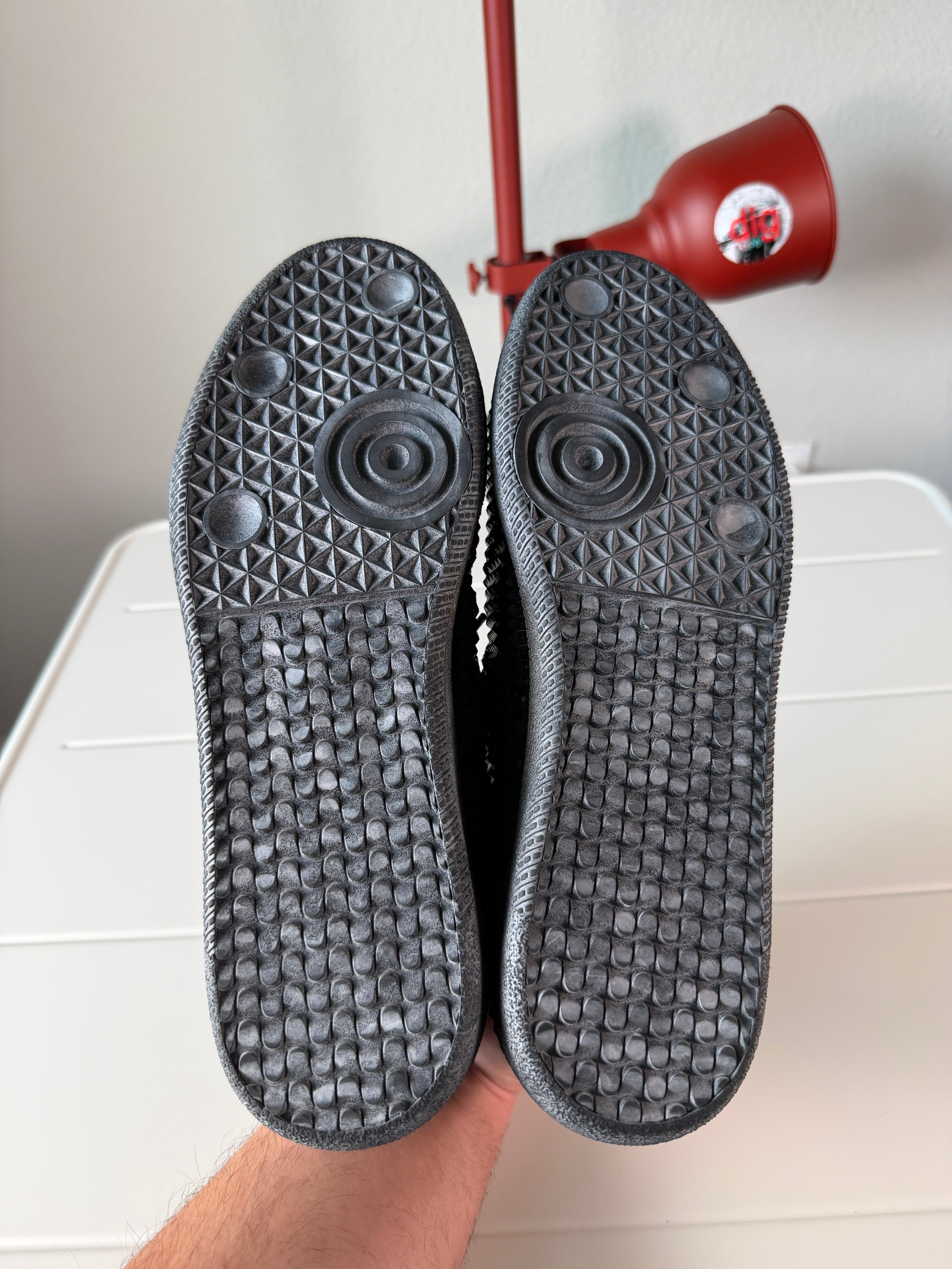 Maison Margiela Black Studded Gats 44/11