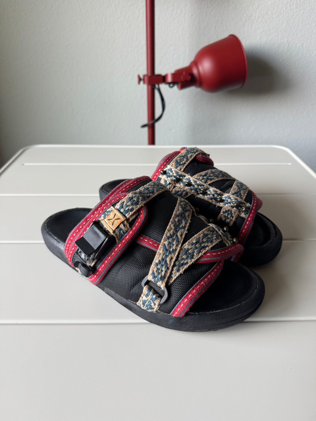 Visvim Christo Ethnic Bell Sandals L