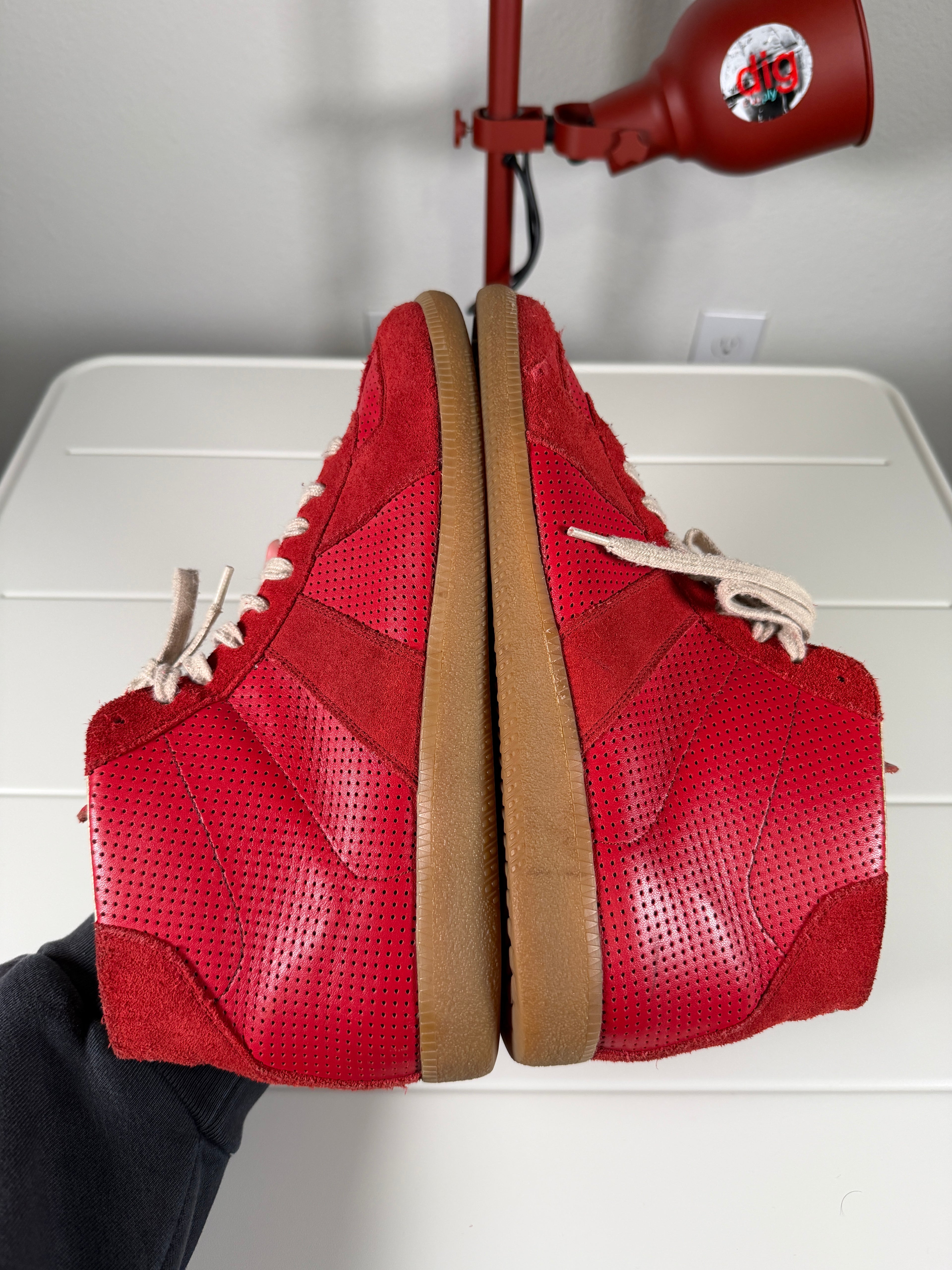 Maison Margiela Mesh Red High Gats 44/11