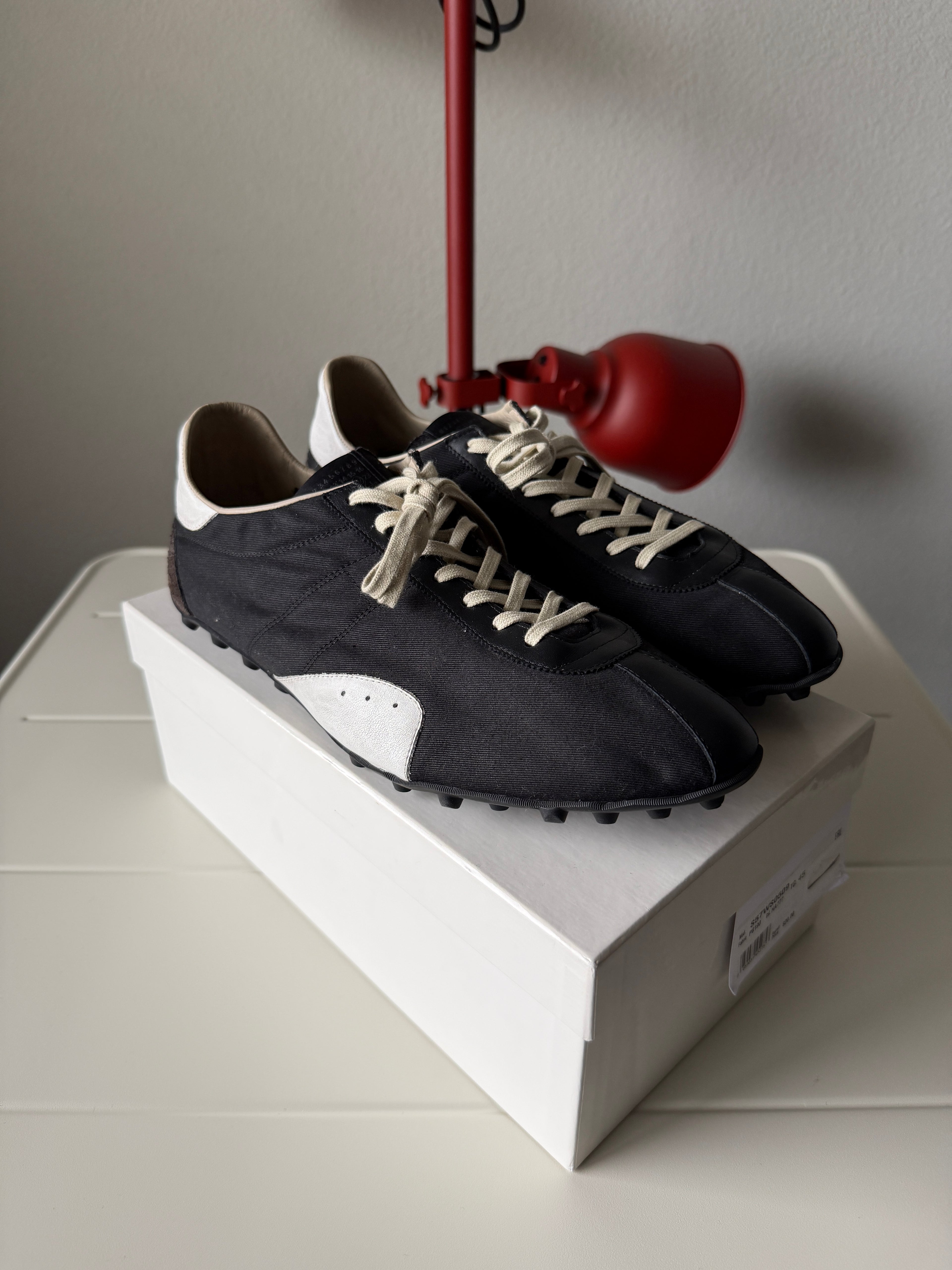 Maison Margiela Black Canvas Sprinter 45/12
