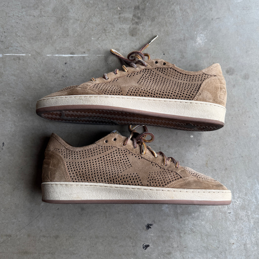 Golden Goose Perforated Suede Brown Ballstars 44/11