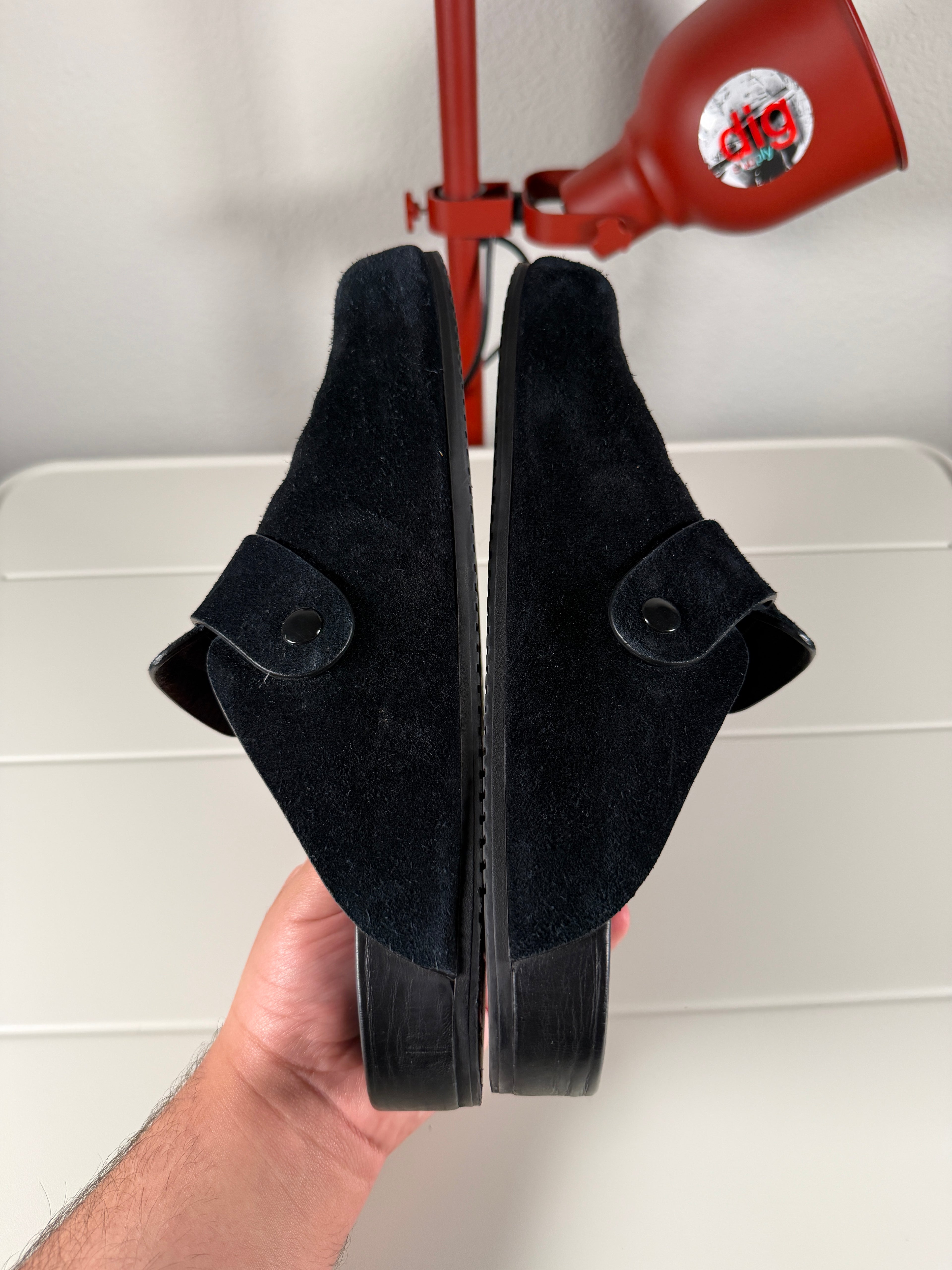 Balenciaga Sunday Mule Black Suede 43/10