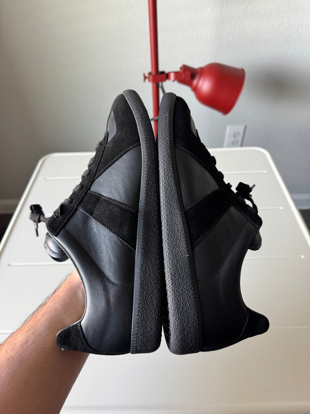Maison Margiela Triple Black Gats 46/13