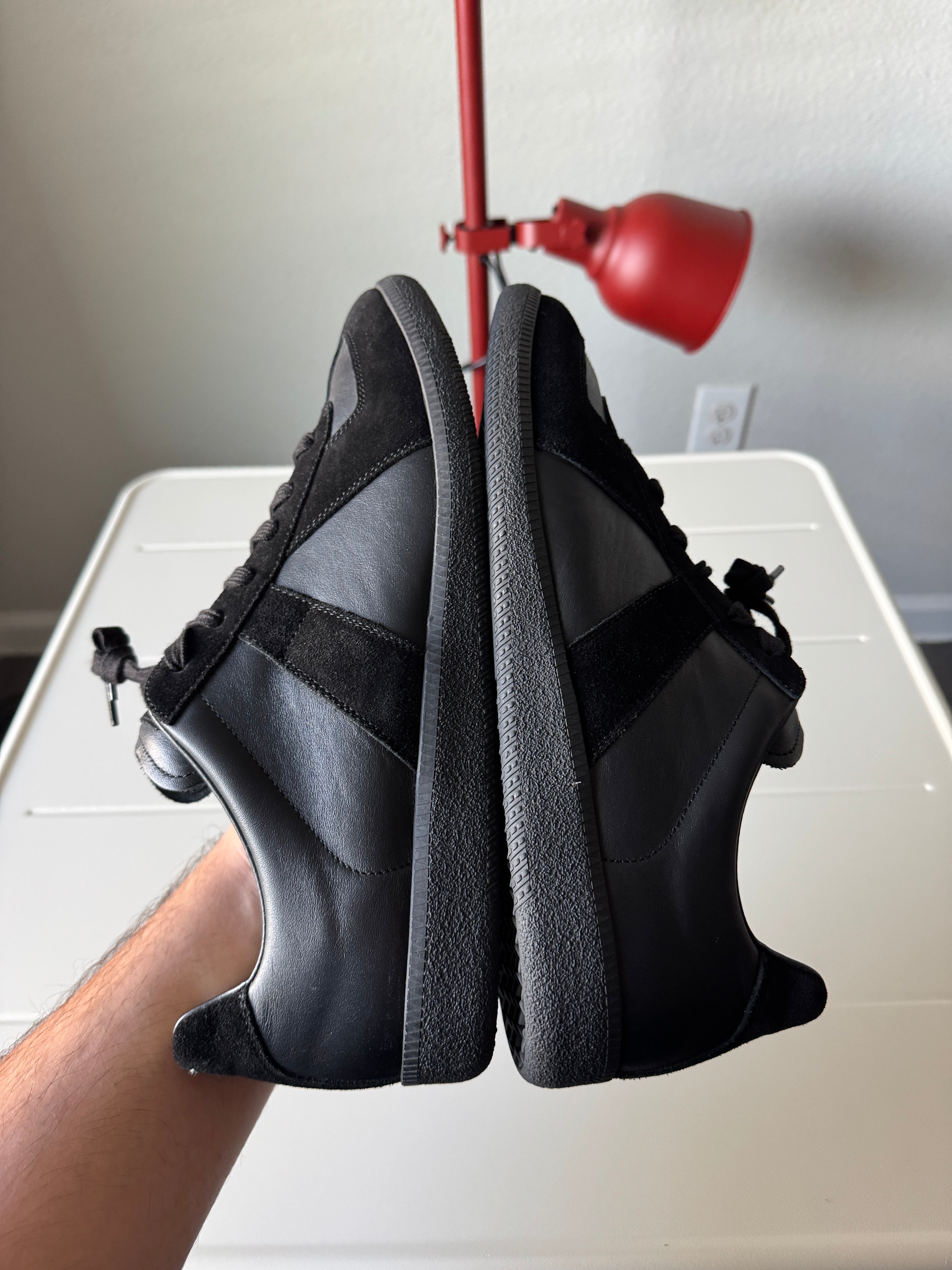 Maison Margiela Triple Black Gats 46/13