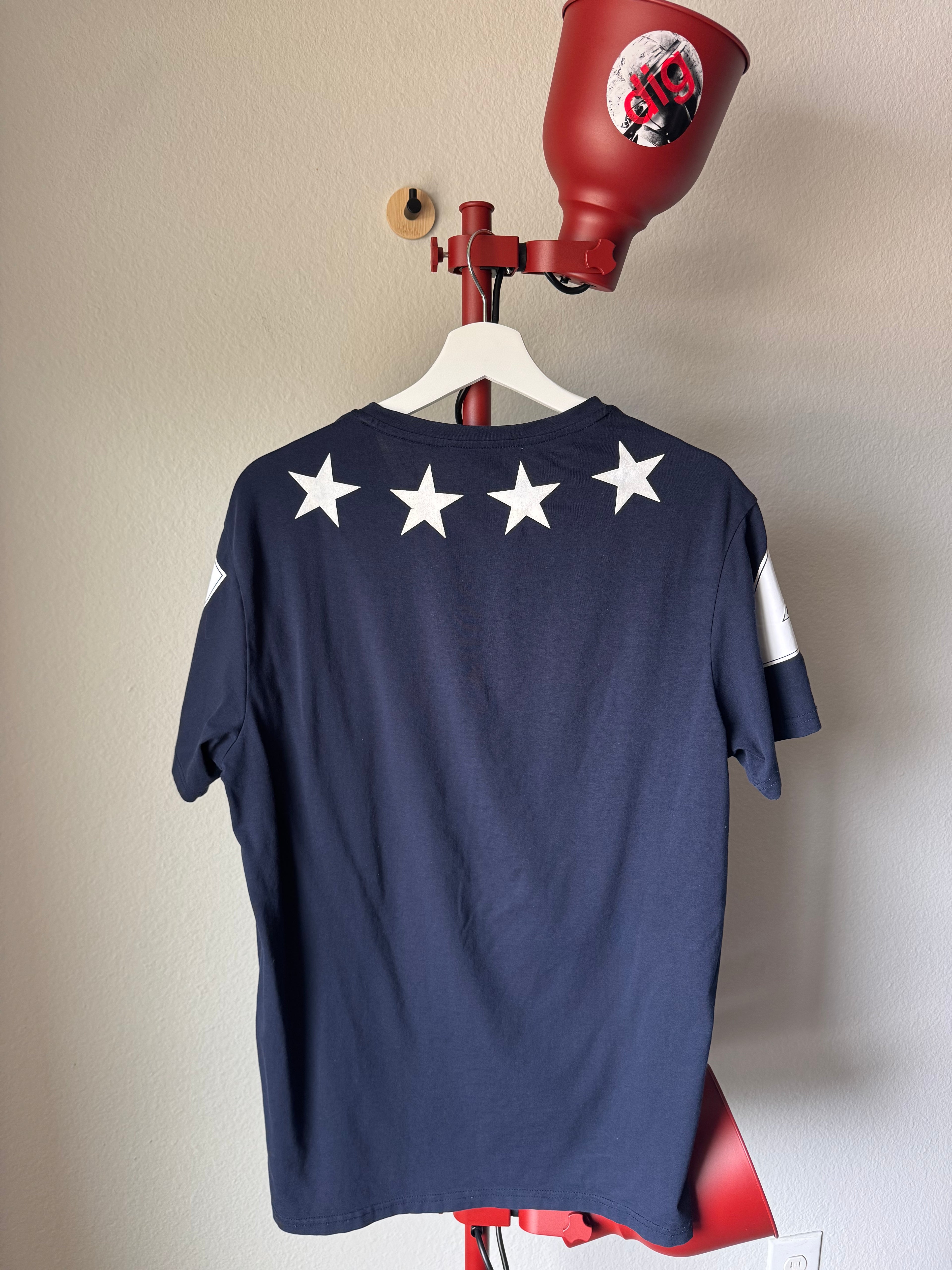 Givenchy Star Tee Navy/White S