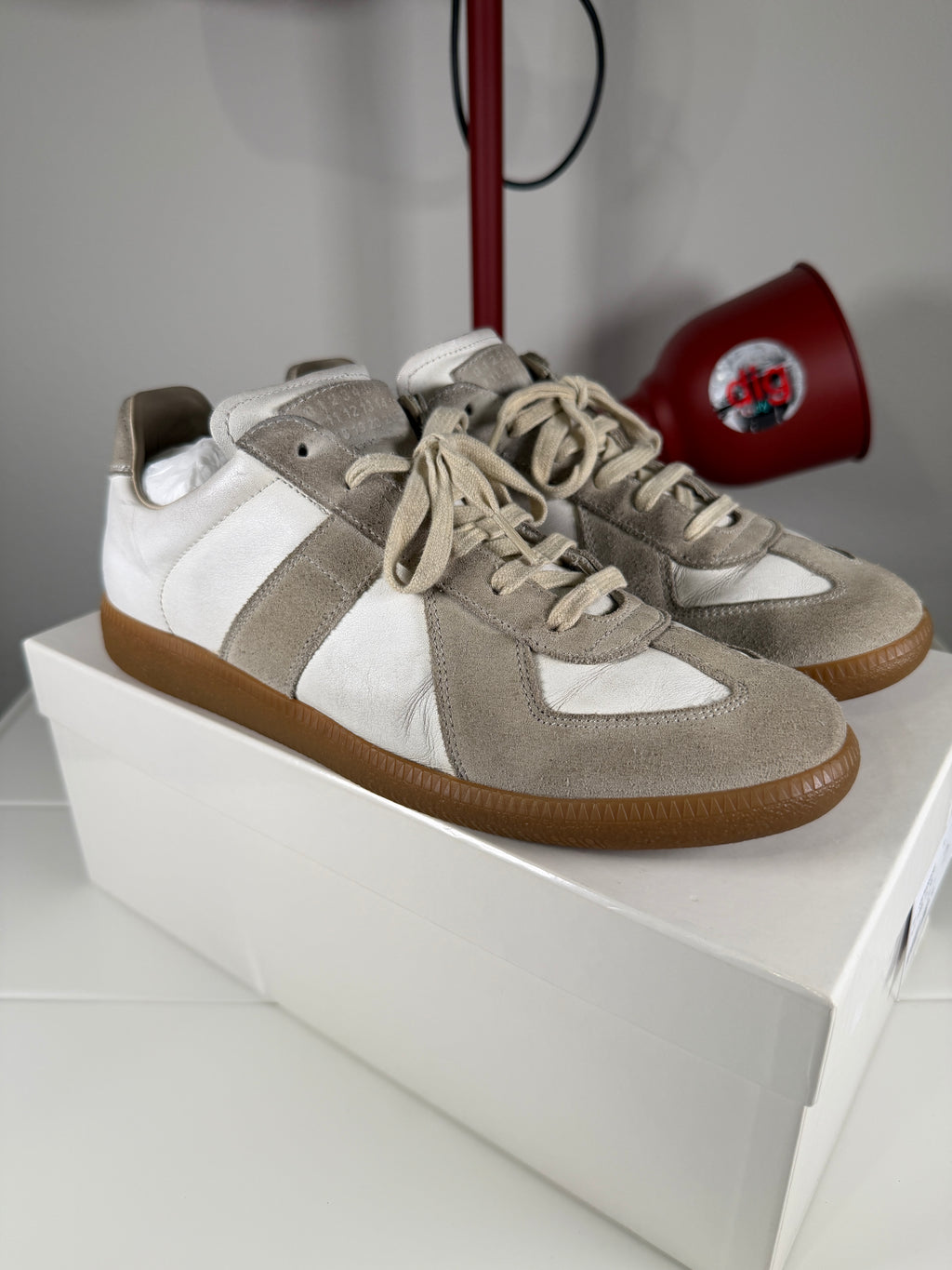 Maison Margiela White Gum Og Gats 43/10