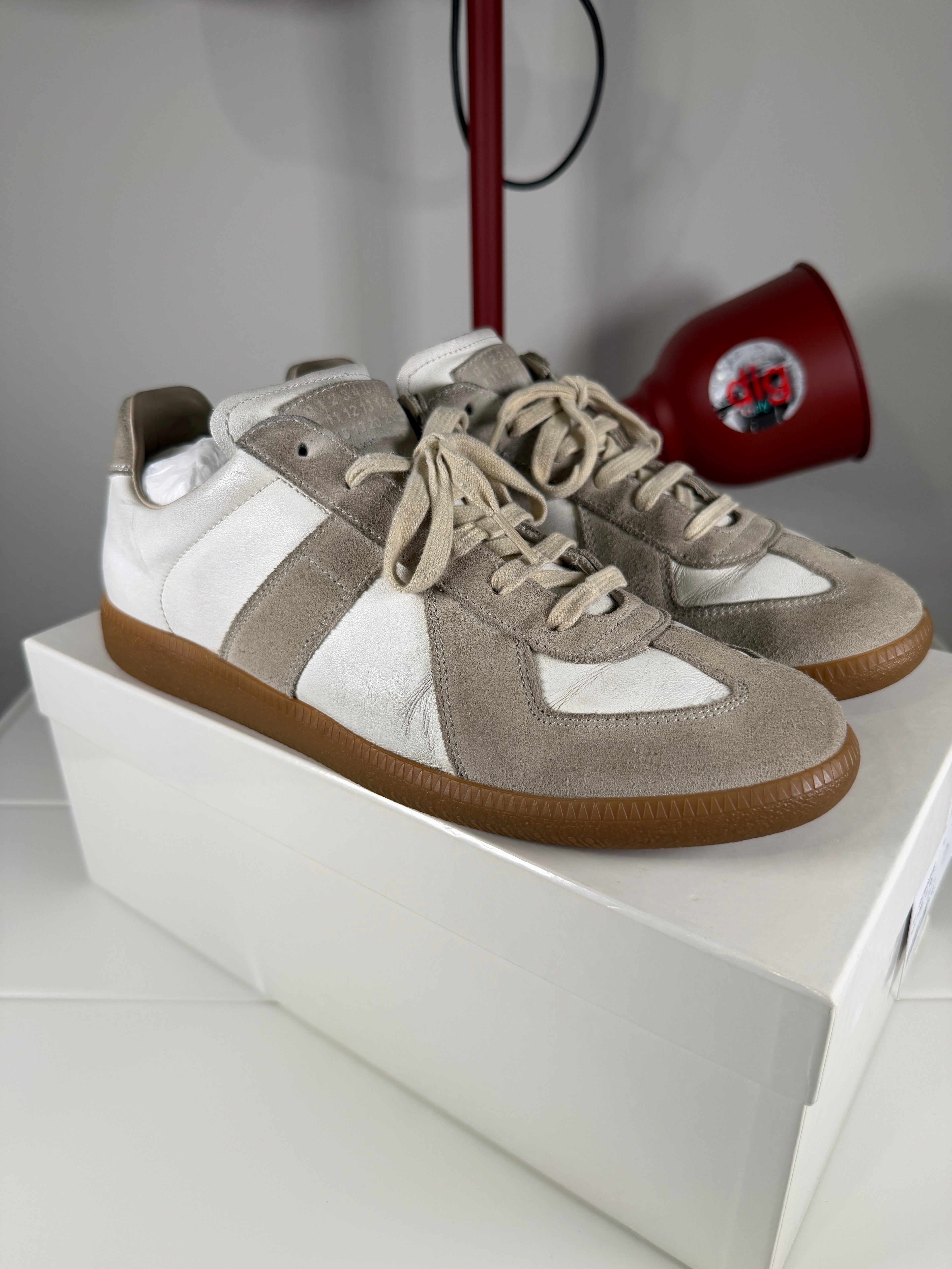 Maison Margiela White Gum Og Gats 43/10