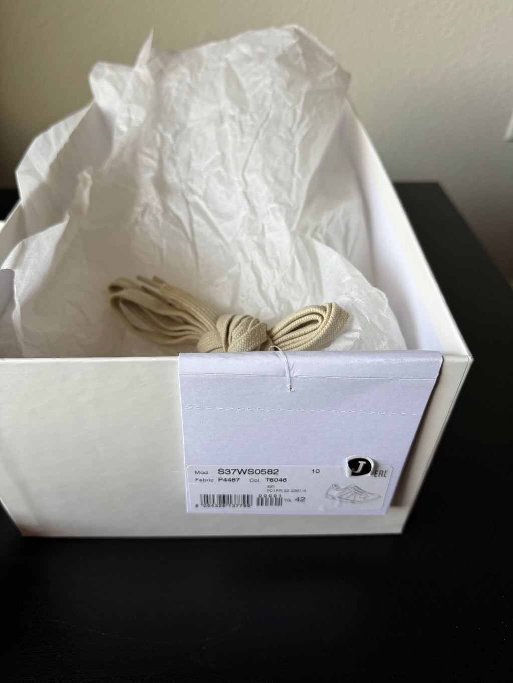 Maison Margiela Rubber Patent Gats 42