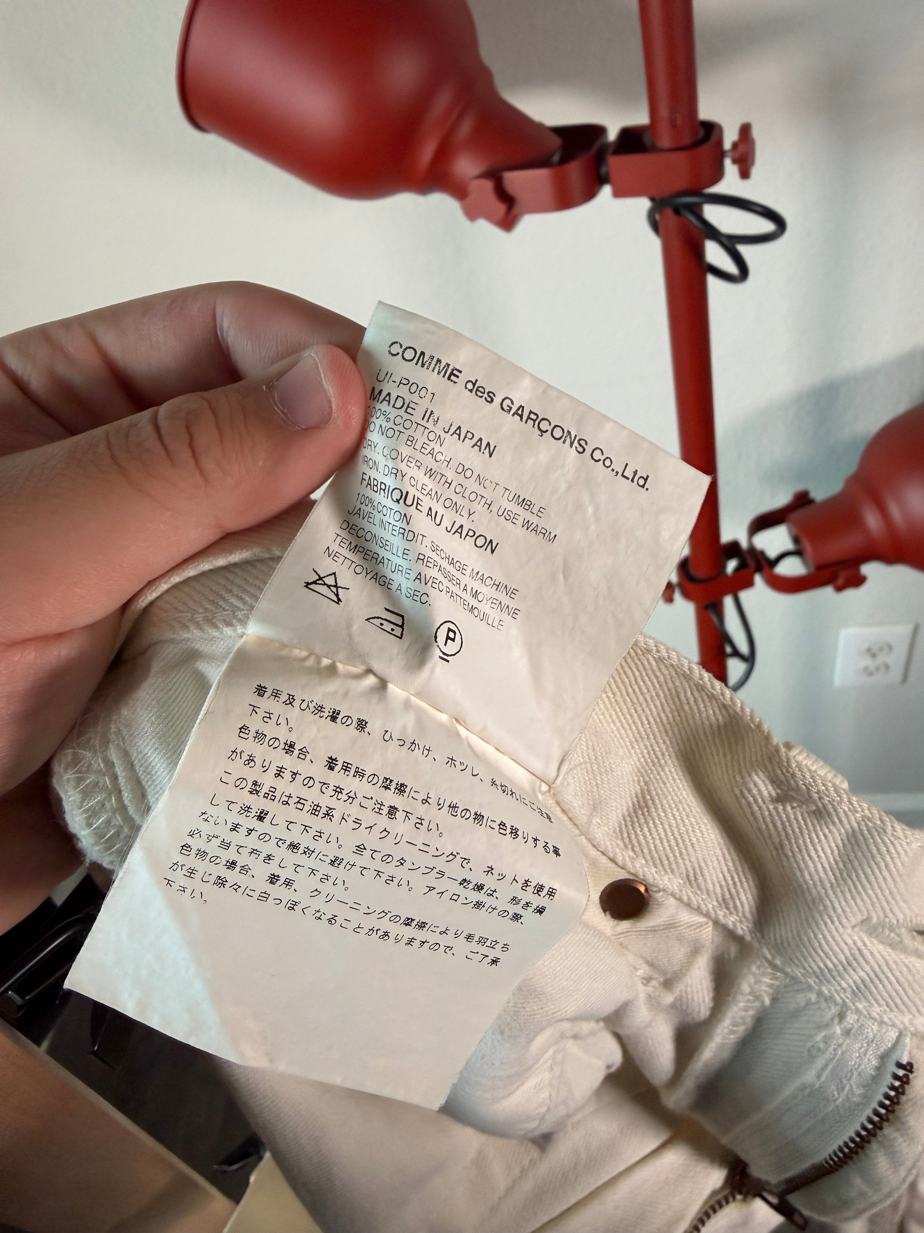 Junya Watanabe 02 Triumph Motorsport Patchwork Denim 31