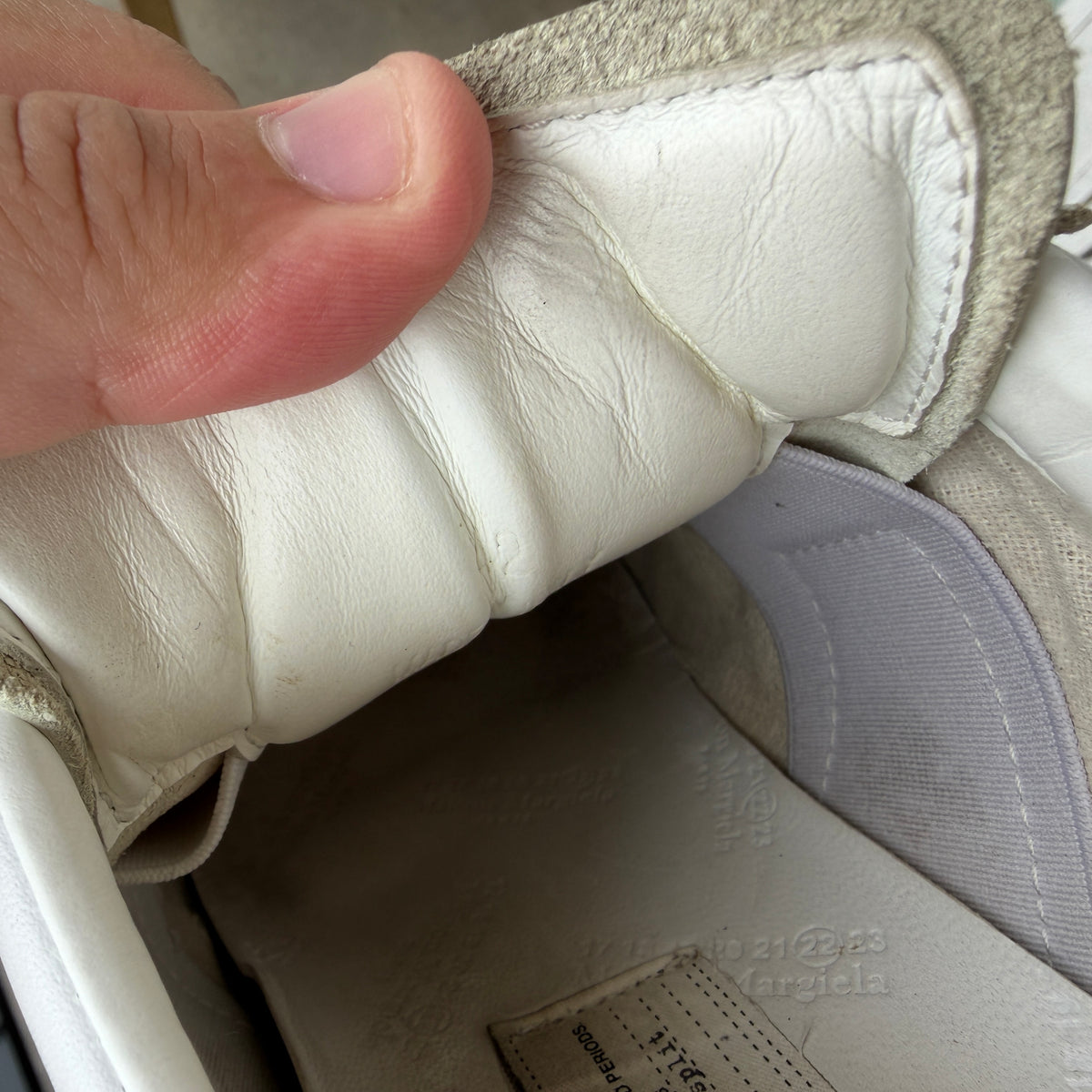 Maison Margiela Triple White Gats 42/9