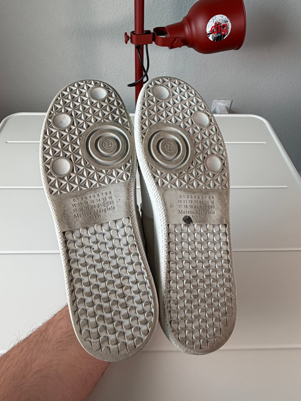 Maison Margiela Triple White Gats 41/8