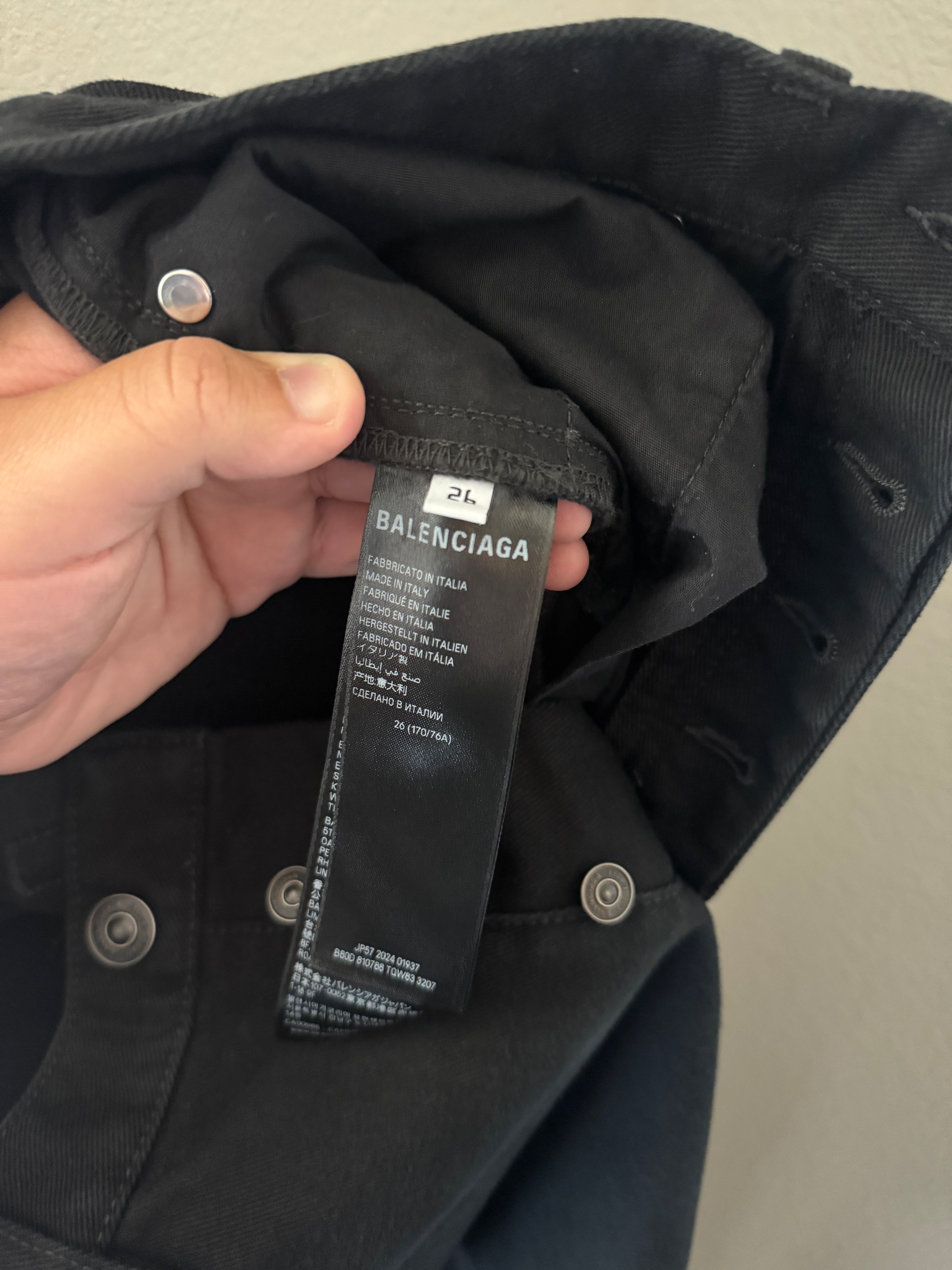 Balenciaga Garde Robe Flared Denim 32