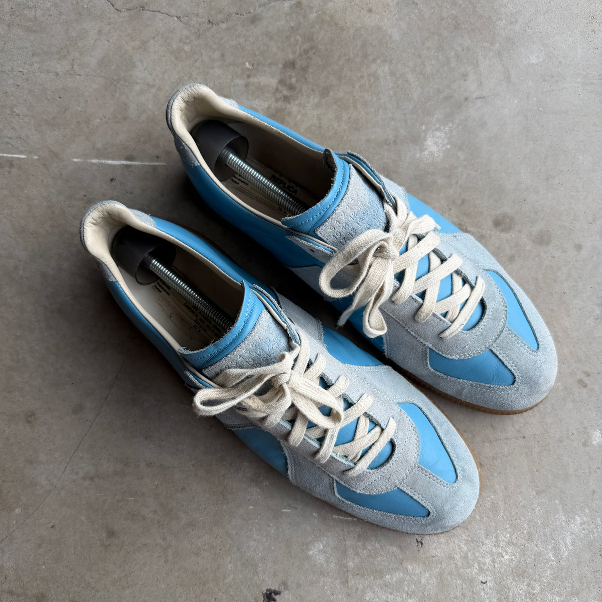 Maison Margiela Powder Blue Gats 45/12