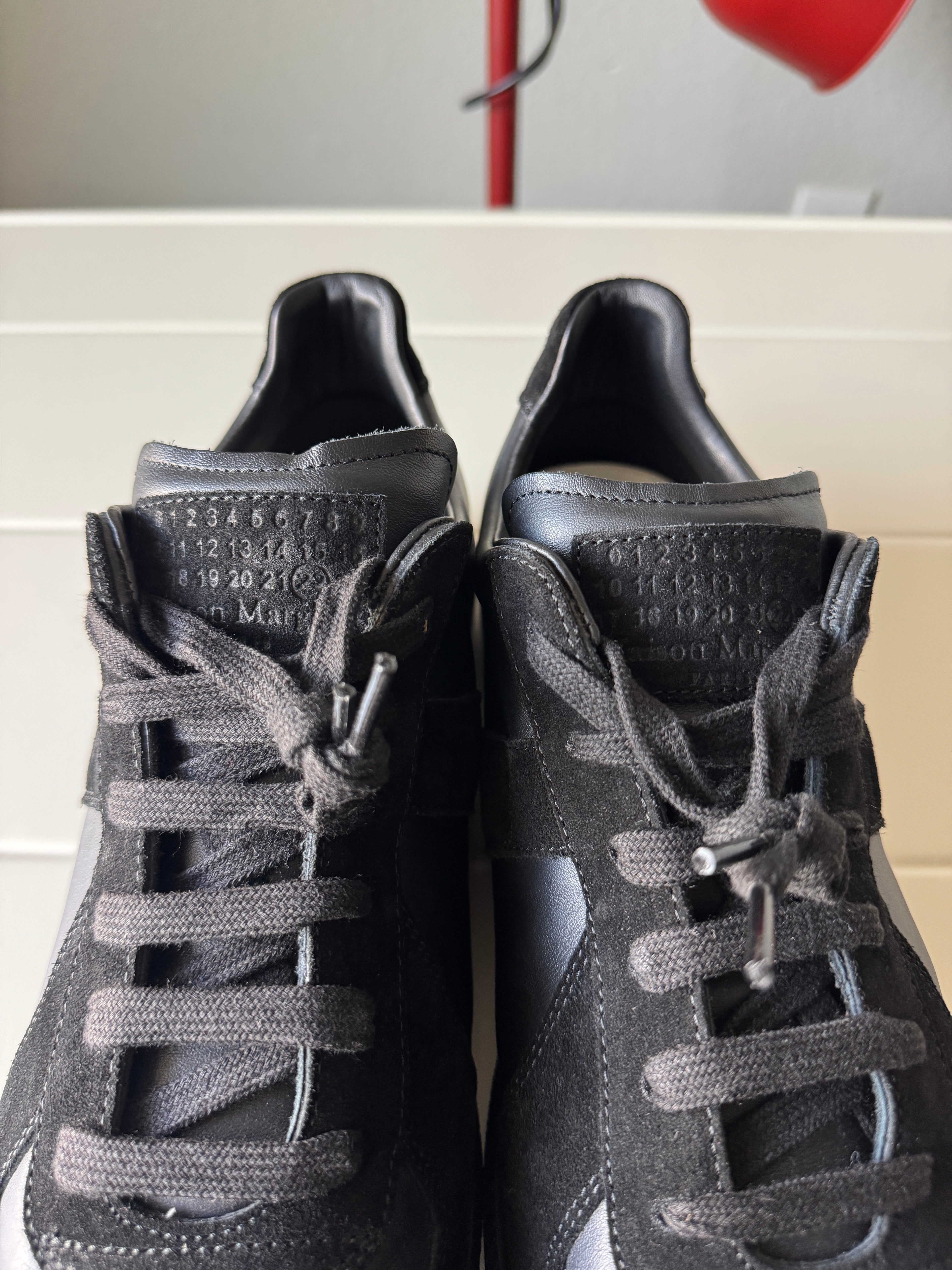 Maison Margiela Triple Black Gats 46/13