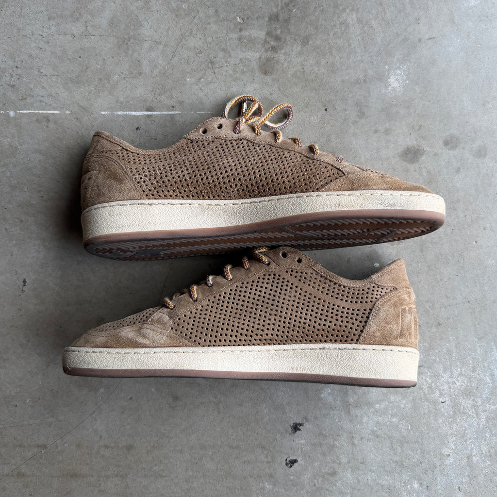 Golden Goose Perforated Suede Brown Ballstars 44/11