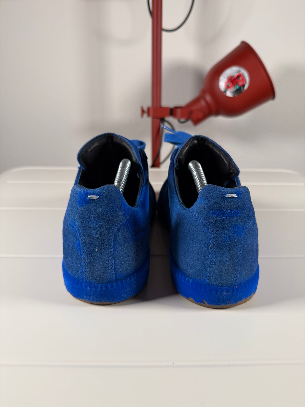 Maison Margiela Velvet Blue Gats 41.5/8.5