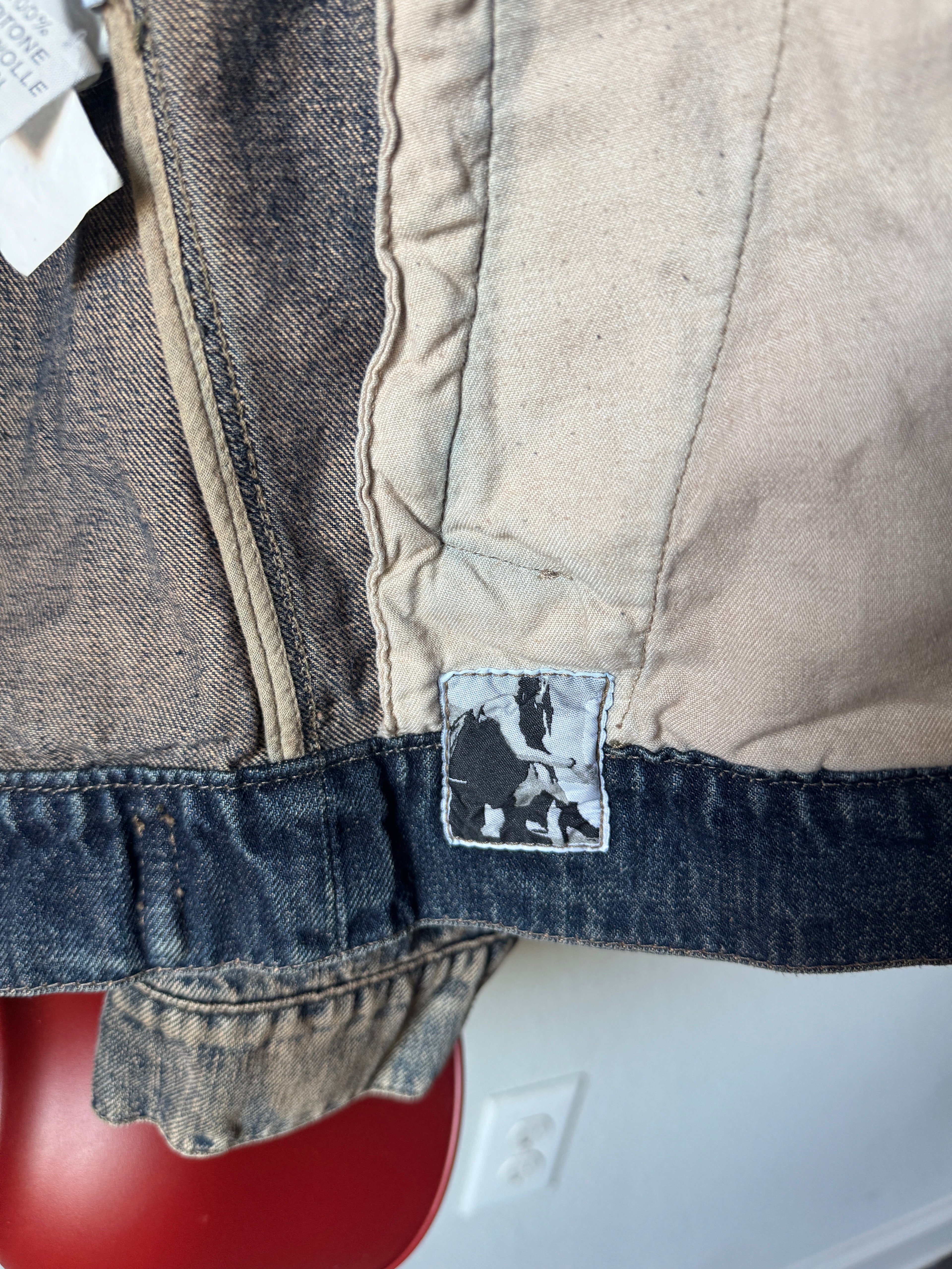 Rick Owens Olmar & Mirta Hustler Sample Trucker Jacket M