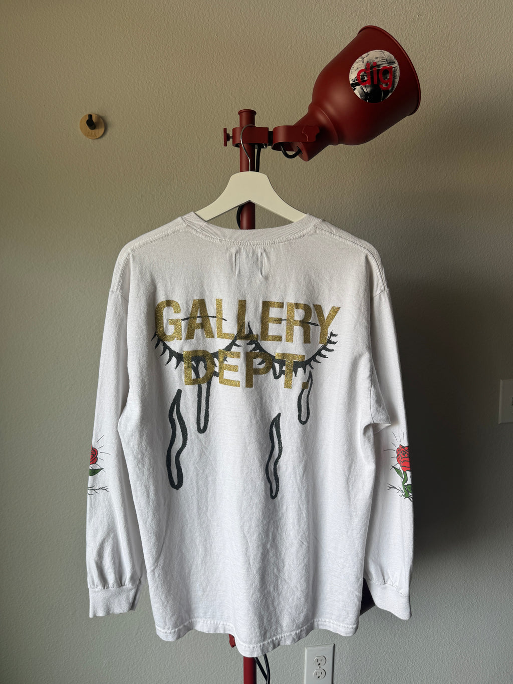Gallery Dept. Puzzle Heart Long Sleeve Tee M