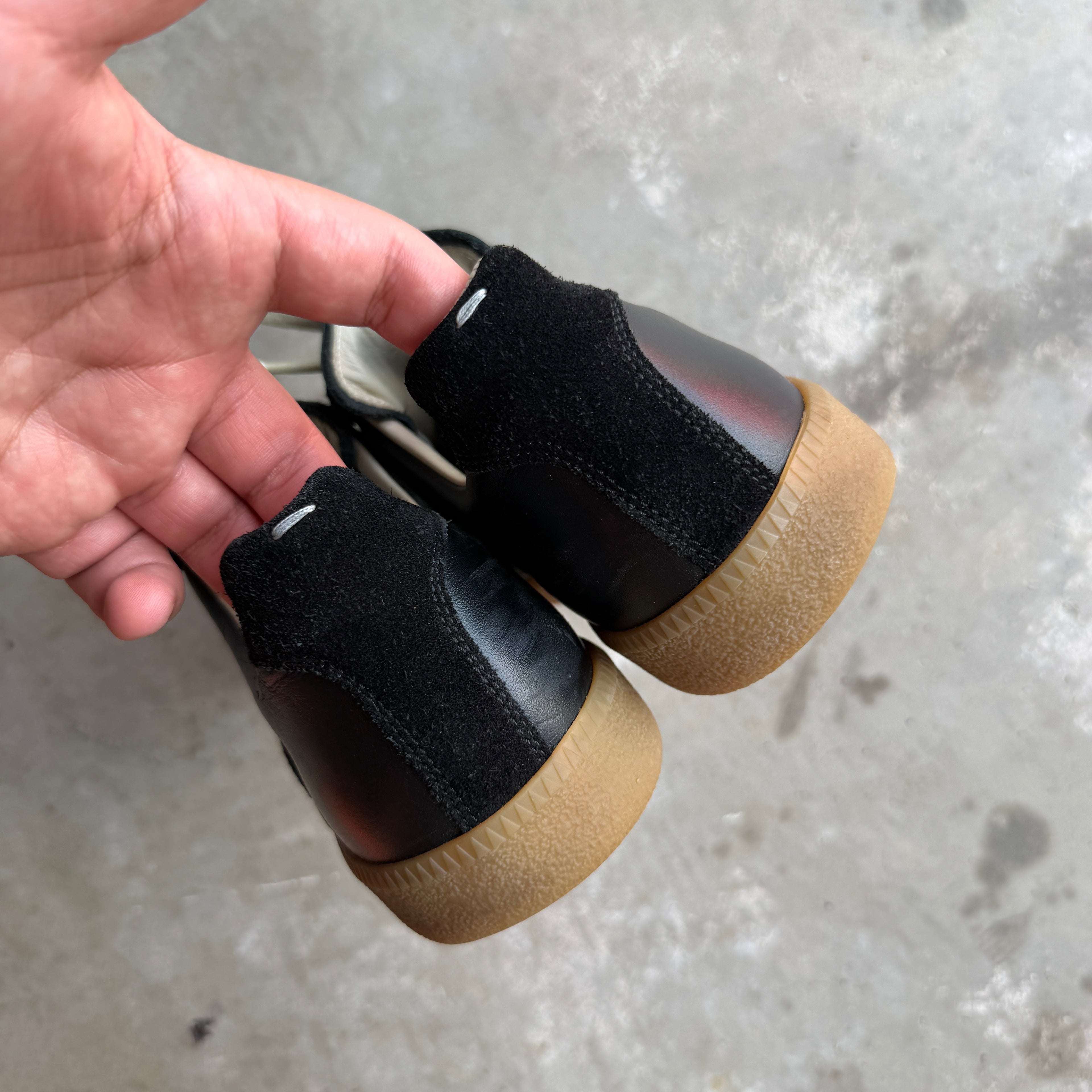 Maison Margiela Black Gum Gats 42/9