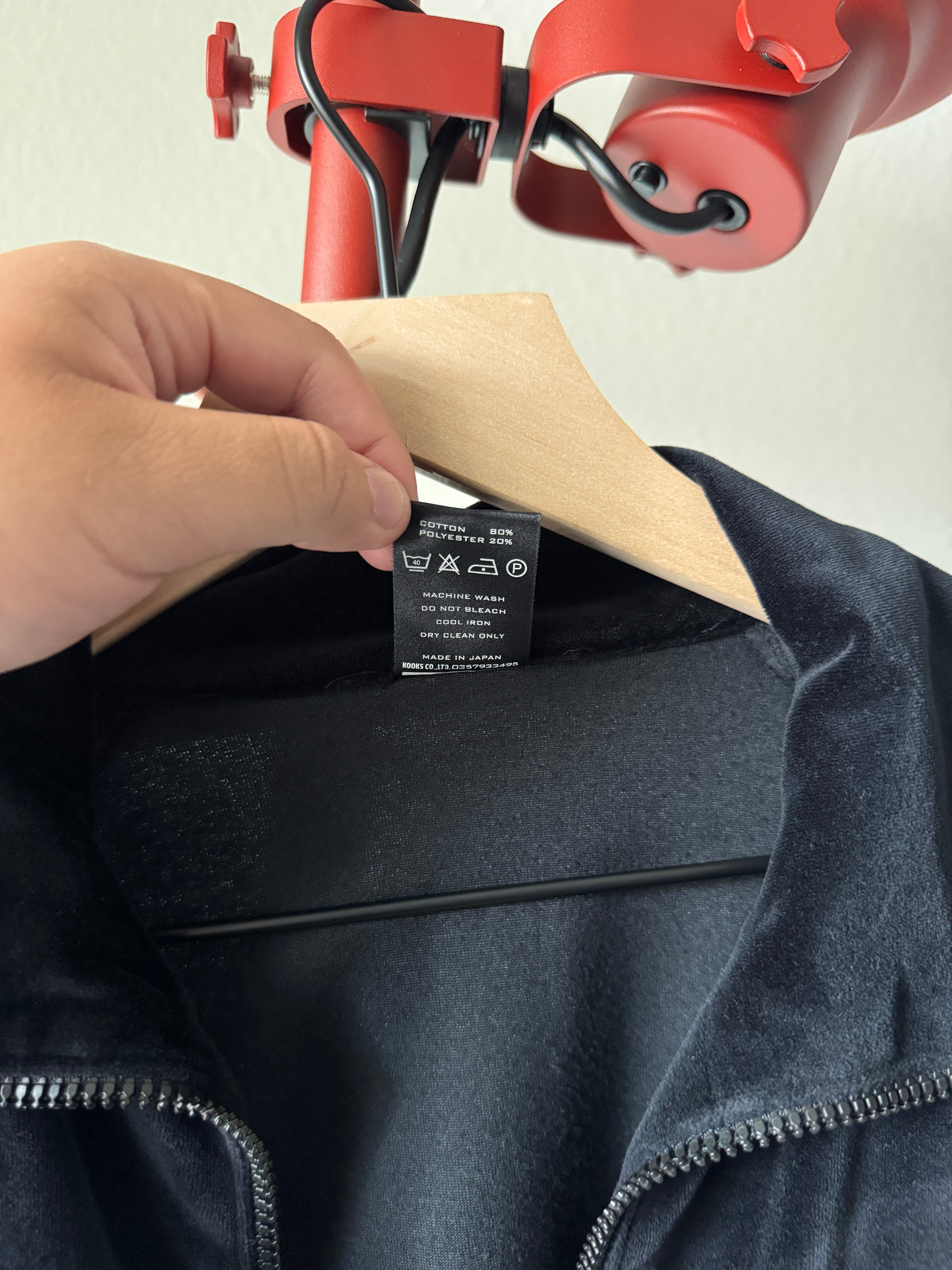 Number (N)ine SS04 Velour Double Skull Track Jacket 4 – Dig Supply