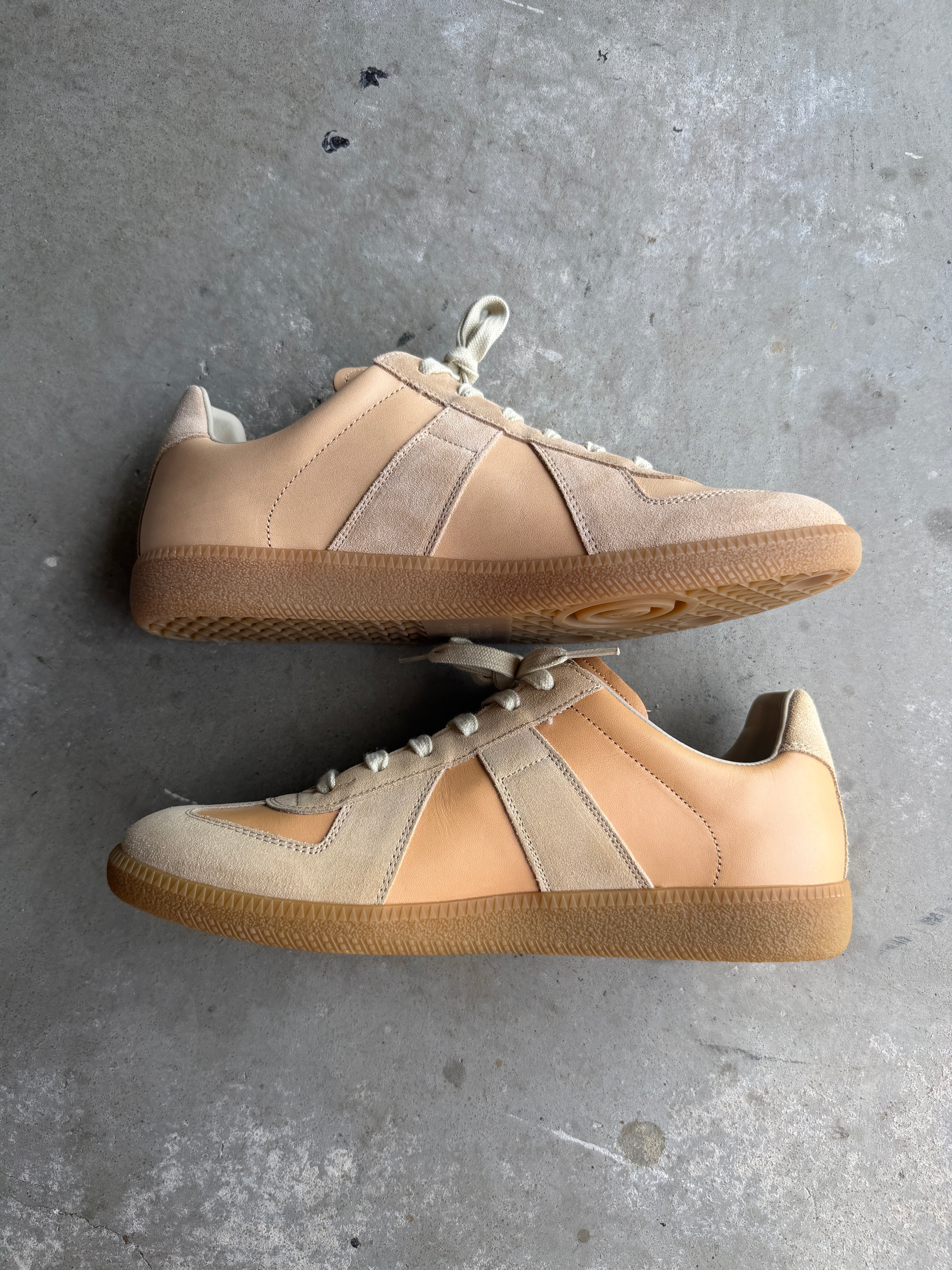 Maison Margiela Vachetta Tan Leather Gats 42/9