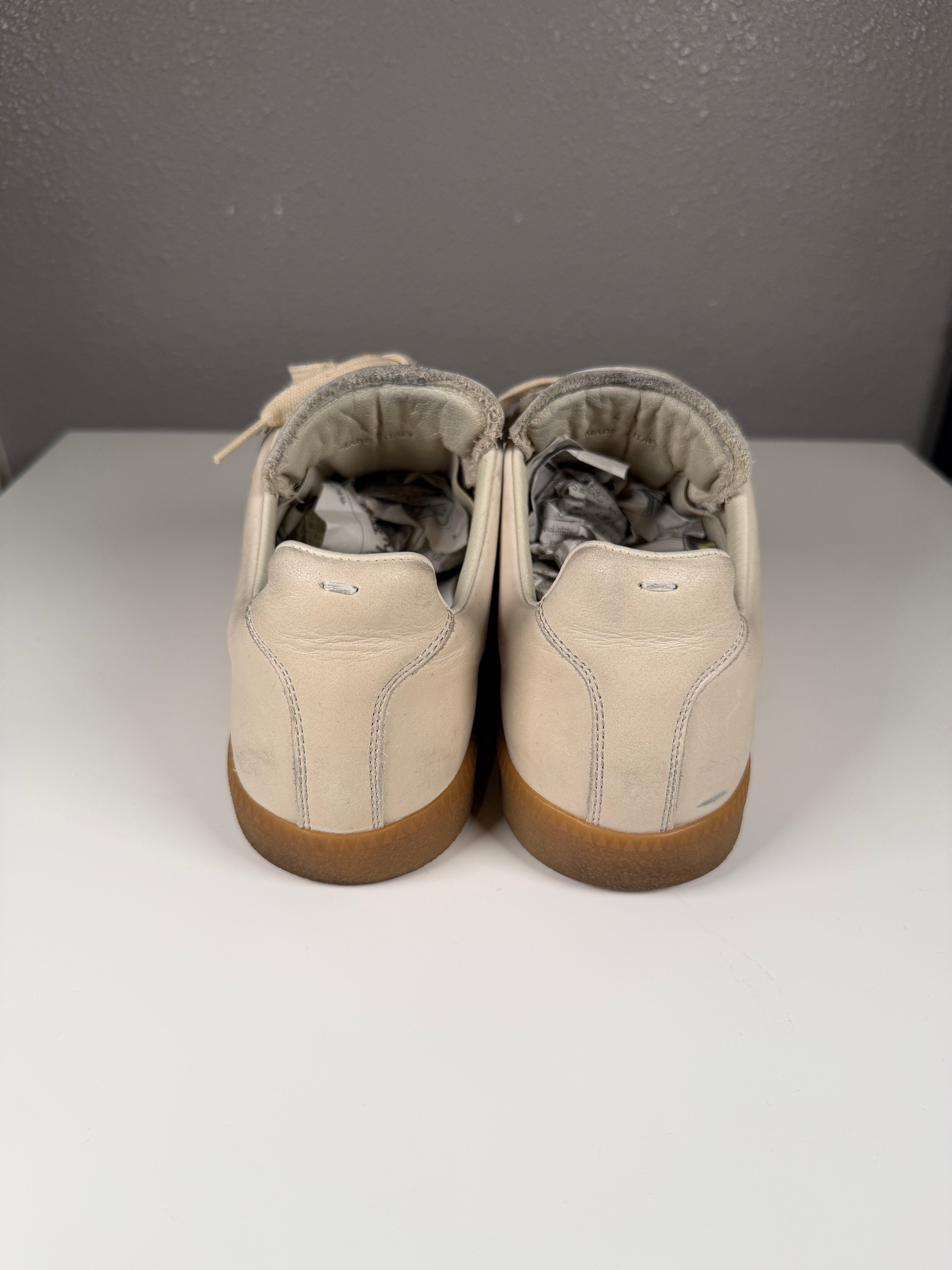 Maison Margiela Orange Blue Paint Splatter Gats 41.5/8.5