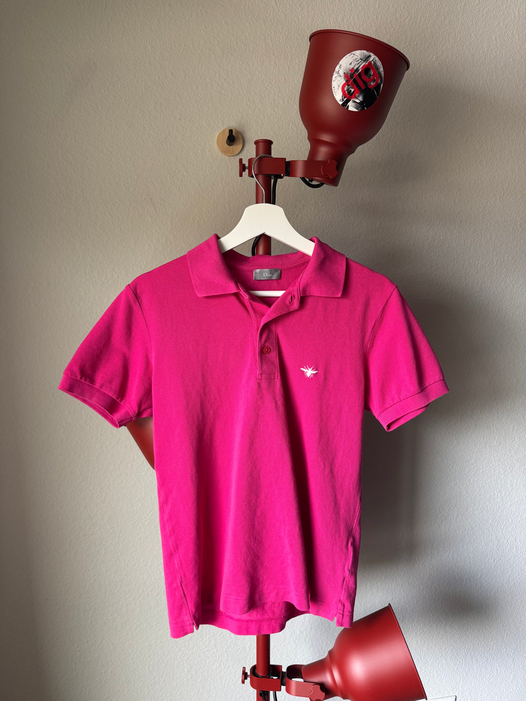 Dior Bee Polo Pink S