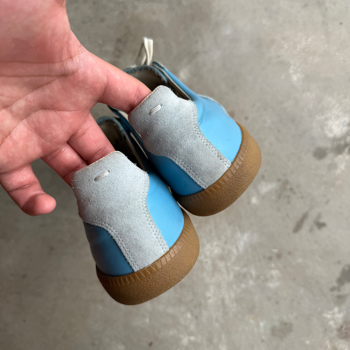 Maison Margiela Powder Blue Gats 45/12