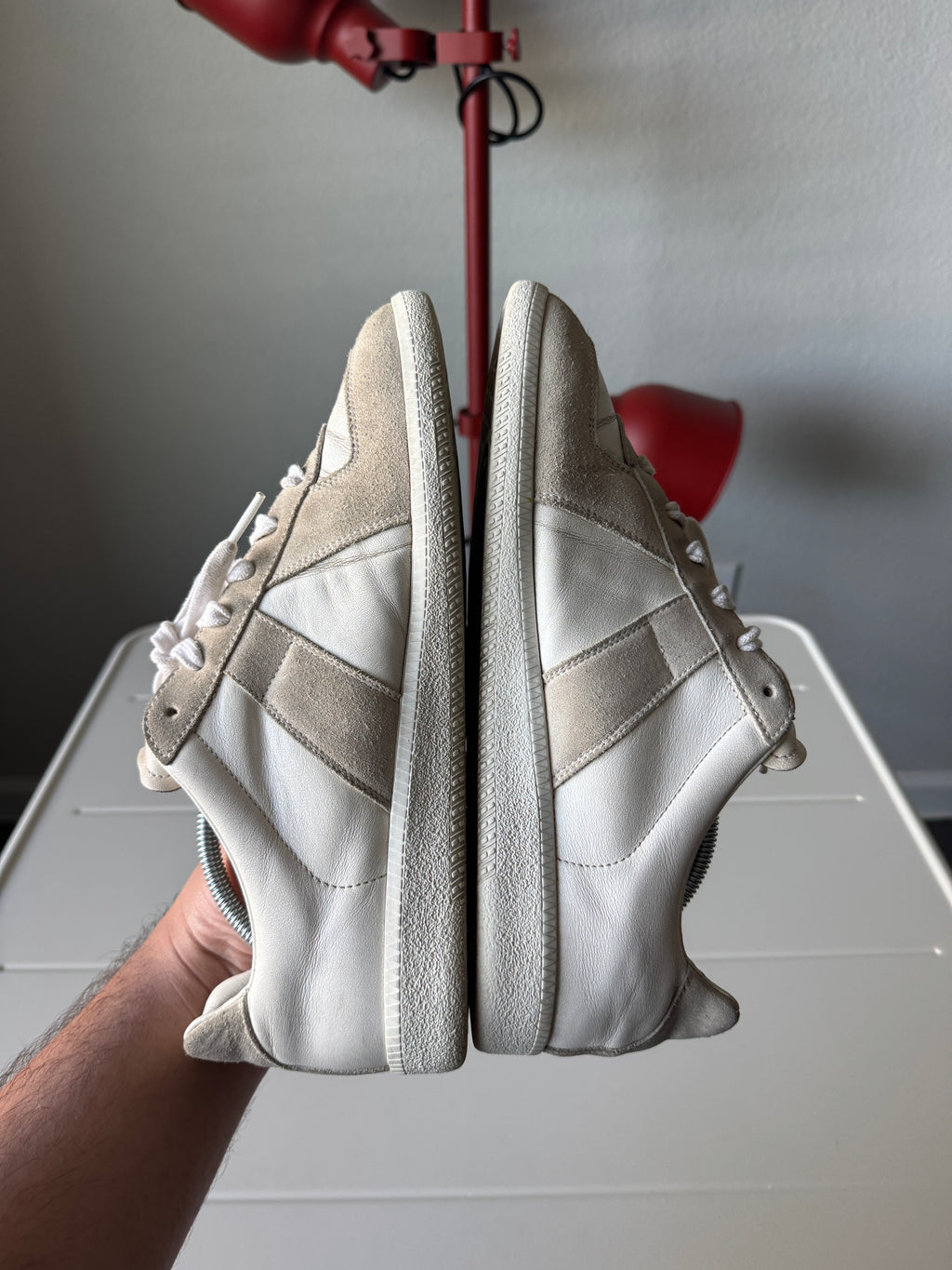 Maison Margiela Triple White Gats 41/8