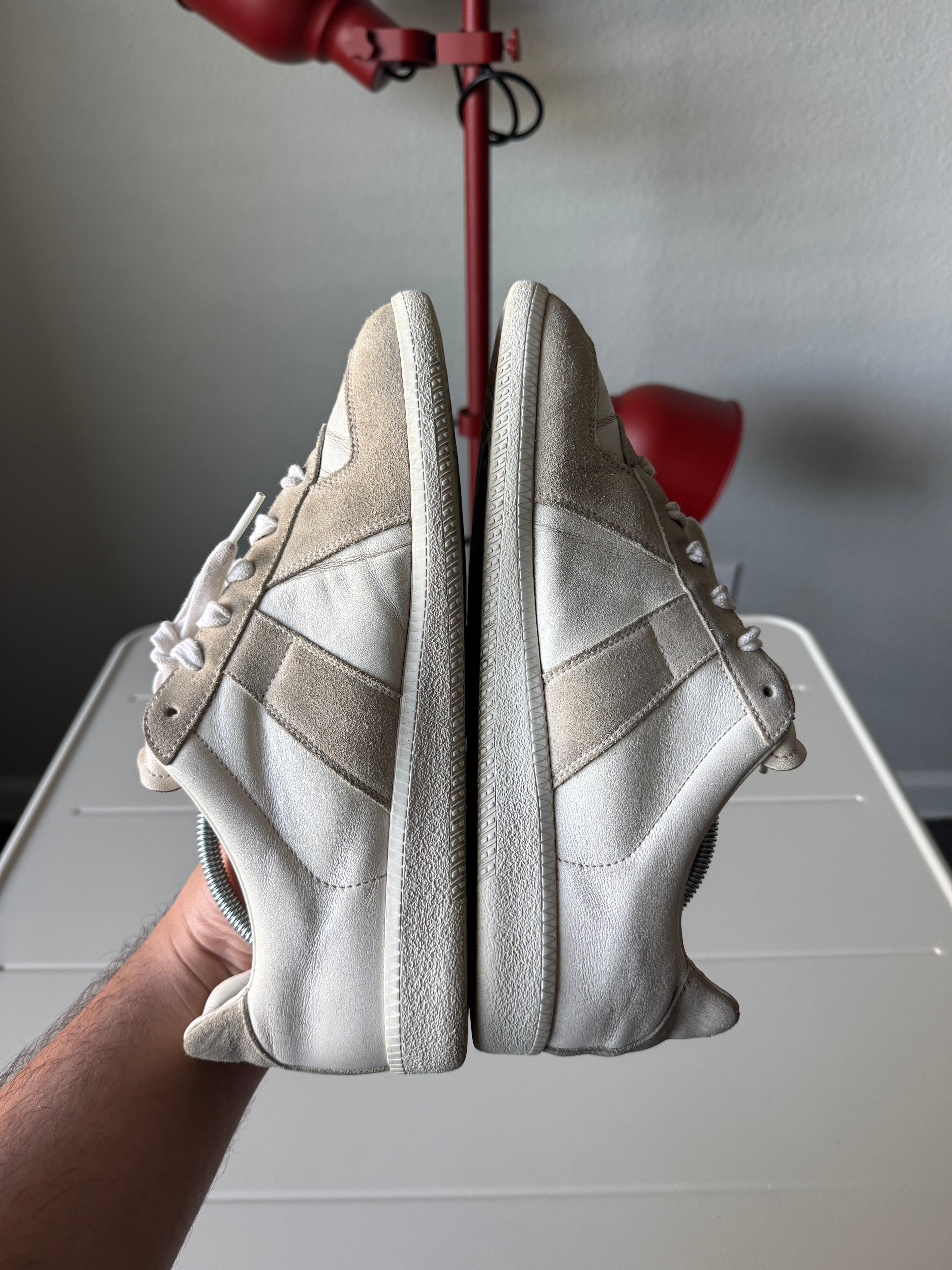 Maison Margiela Triple White Gats 41/8