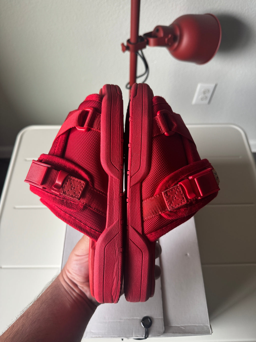 Visvim Christo Red Sandals S