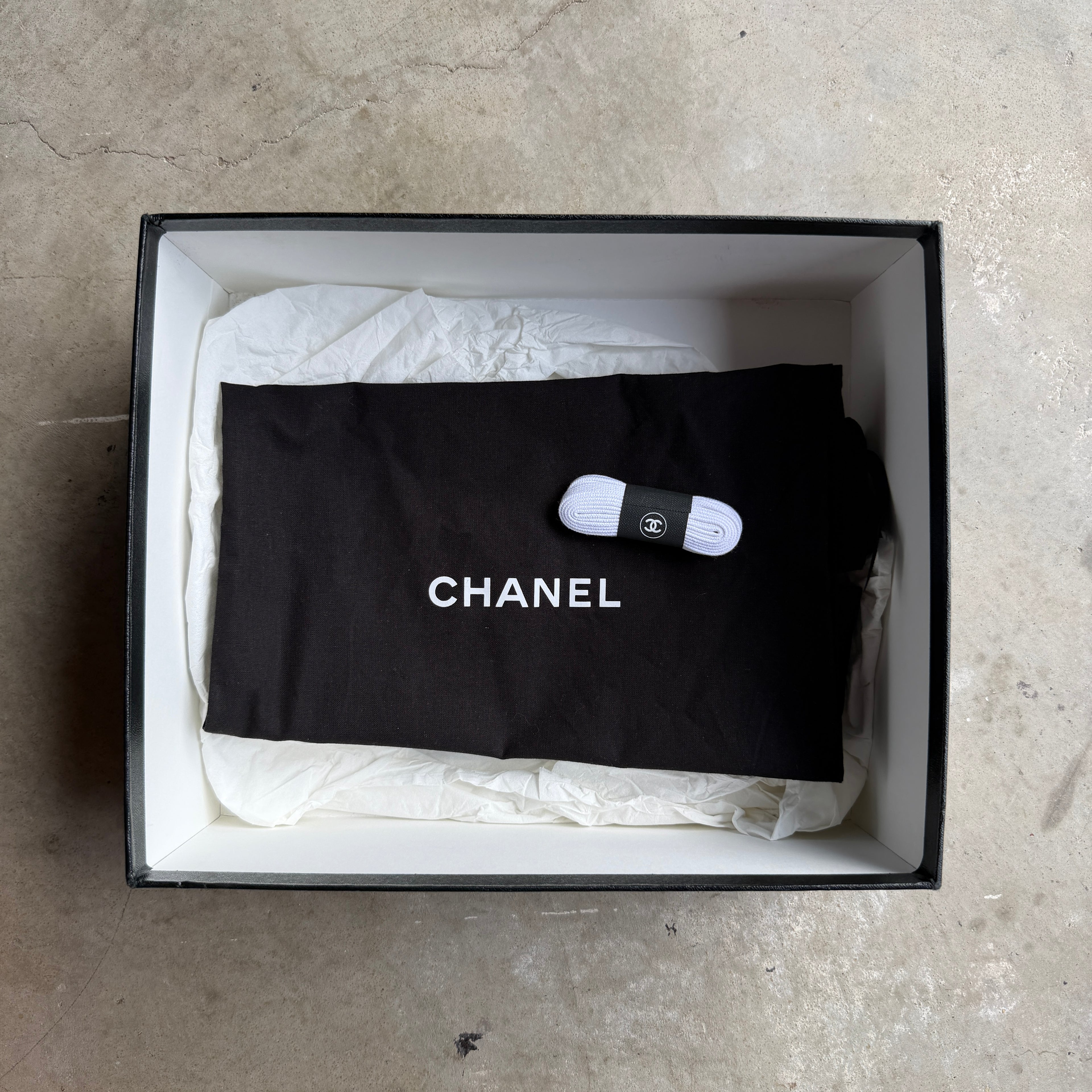 Chanel Neon Yellow Neoprene Runners 42/9