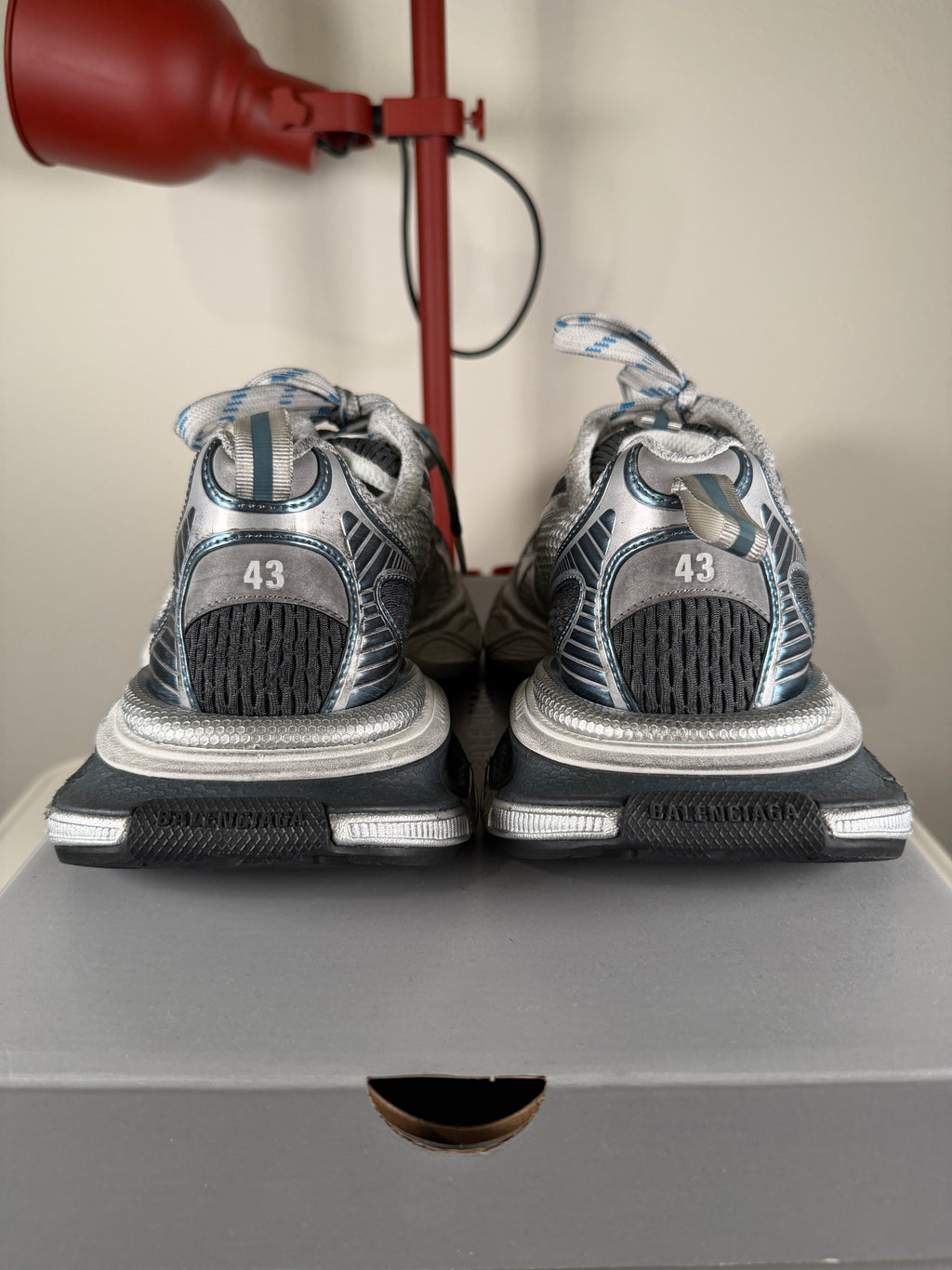 Balenciaga 3XL Yellow Navy Sneakers 43/10