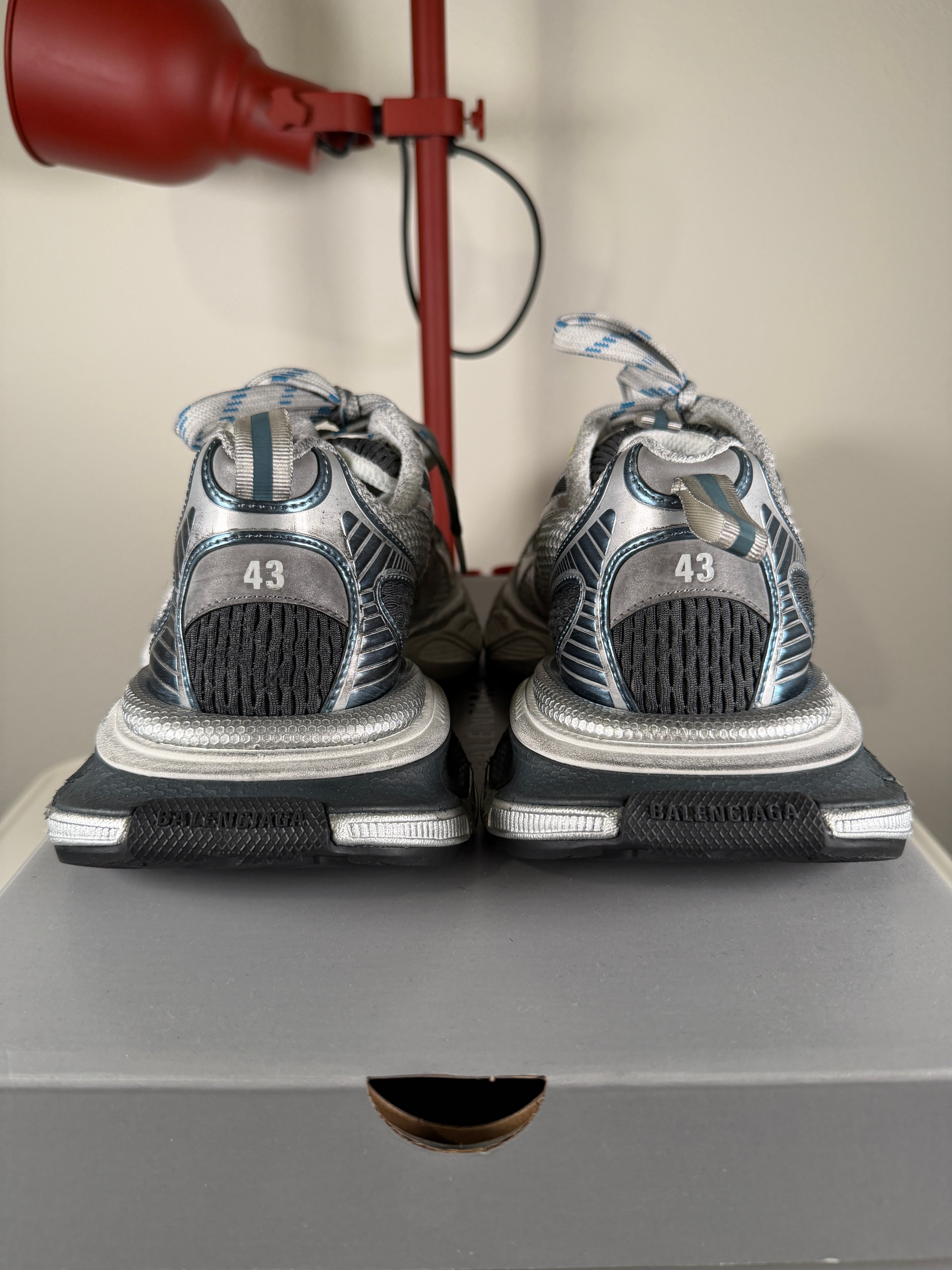 Balenciaga 3XL Yellow Navy Sneakers 43/10