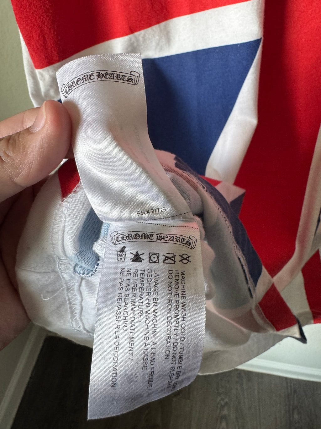 Chrome Hearts Union Jack Tee L
