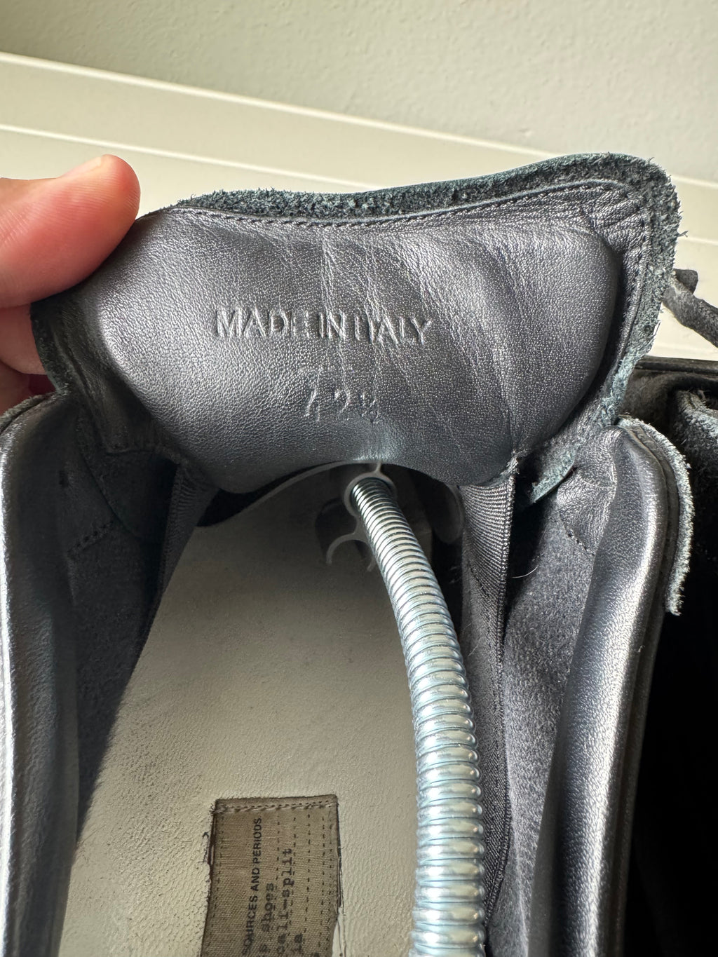 Maison Margiela Triple Black Gats 42/9