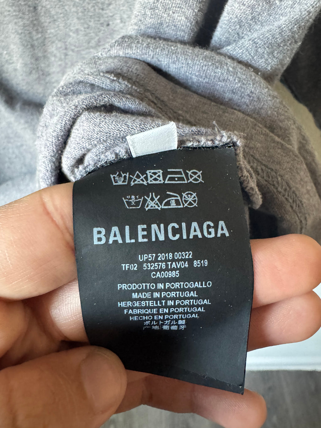 Balenciaga Self Tee XL