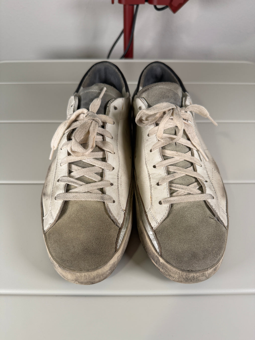 Golden Goose White Superstars 42/9