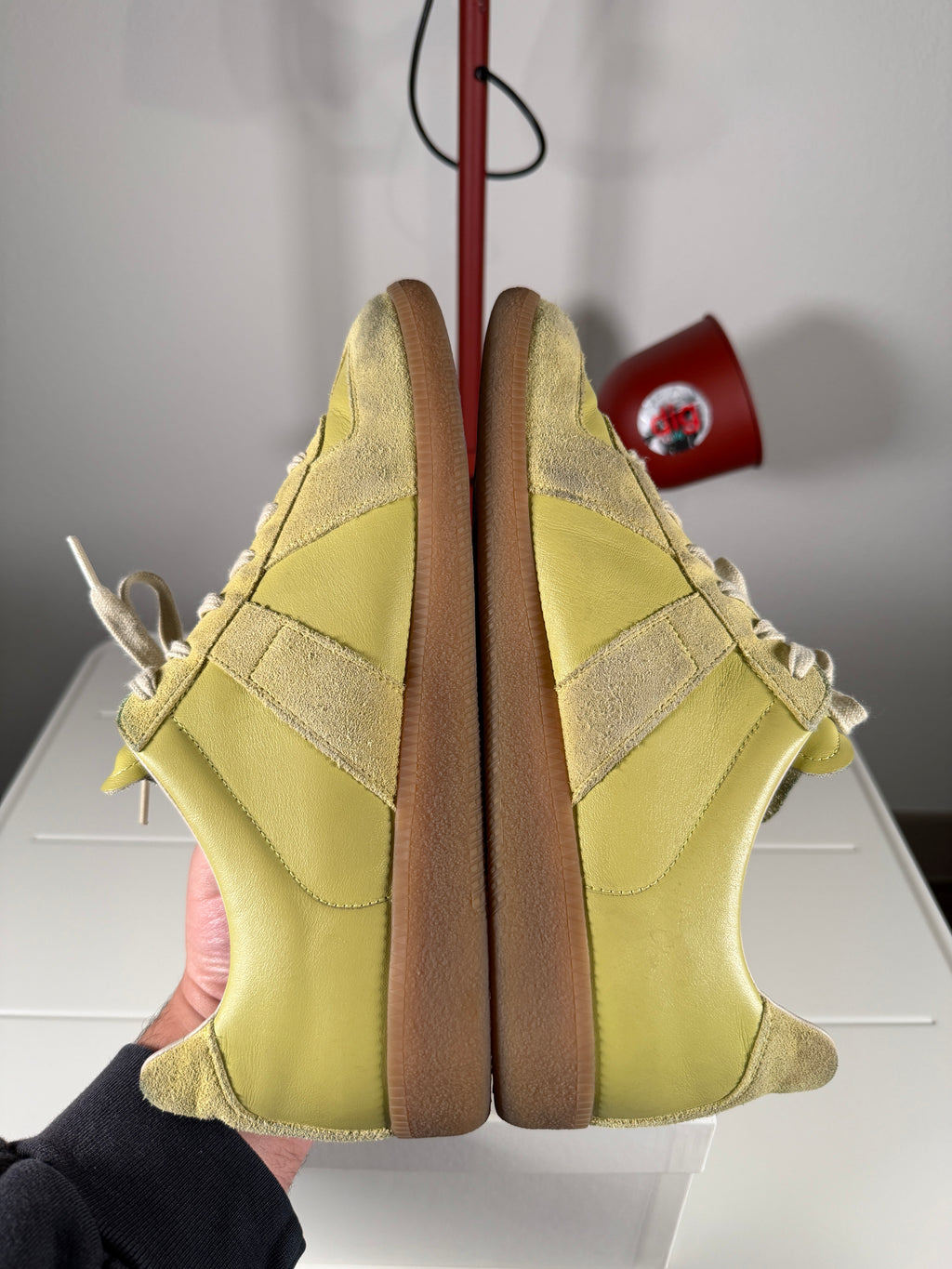 Maison Margiela Yellow Gum Gats 45/12